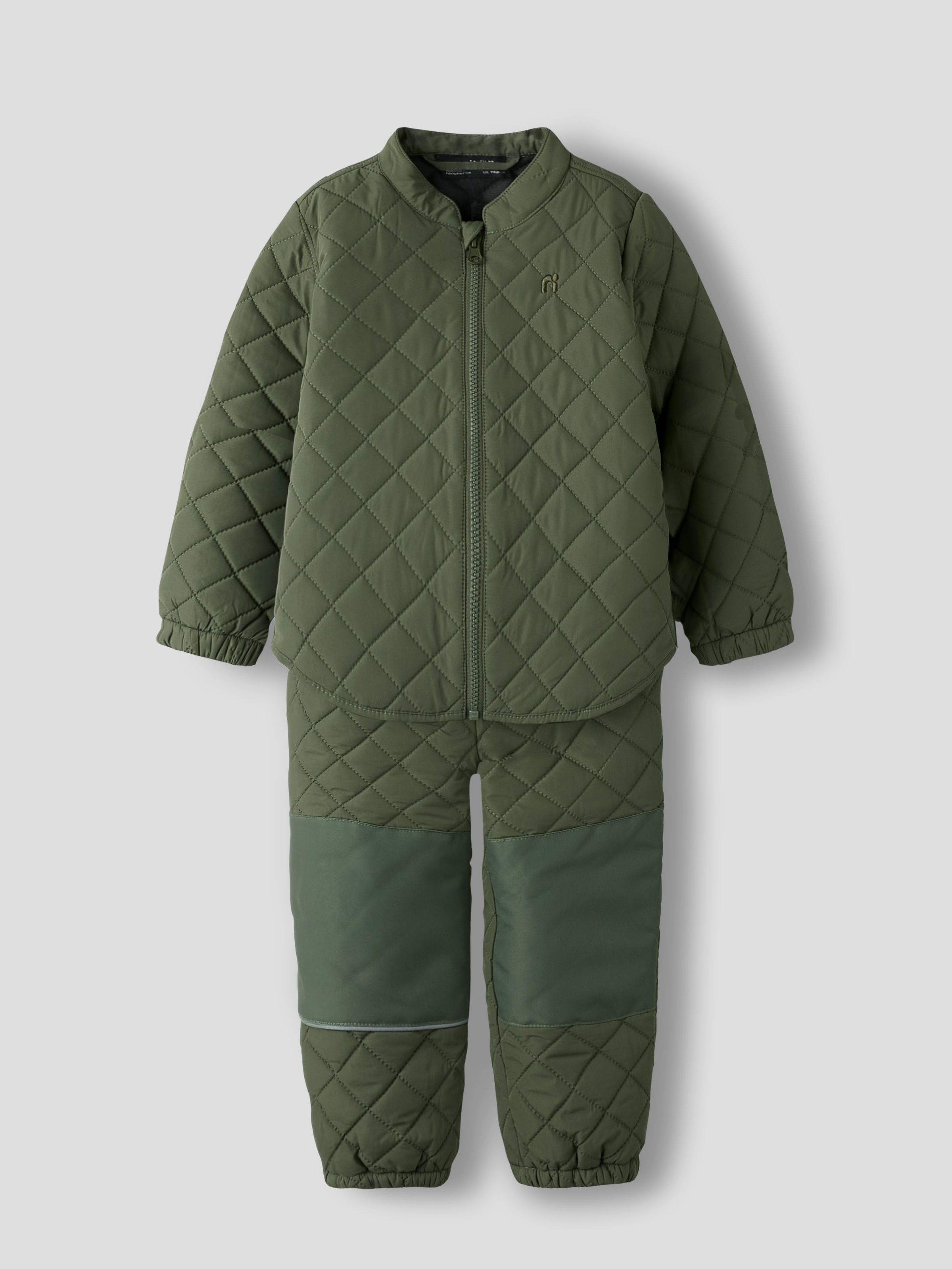 Name It Steppjacke »NMNCHILLY QUILT SET FO NOOS« Set, 2 Stk. tlg. mit passender Hose