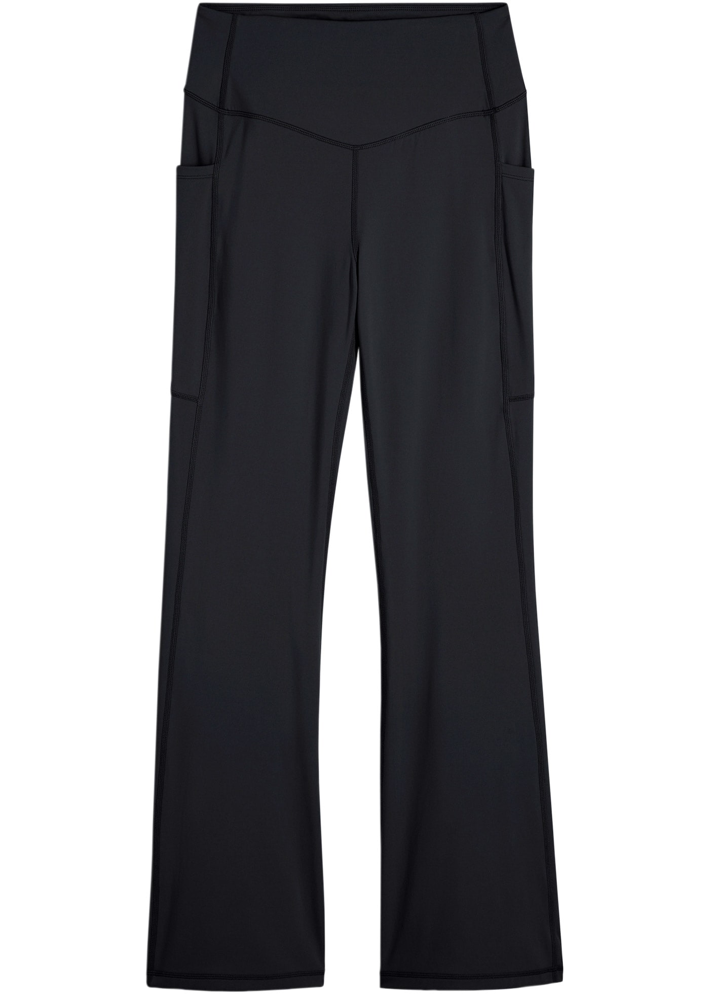 bonprix Funktionsleggings  aus weichem Material, mit doppeltem Taillenbund, Regular Fit