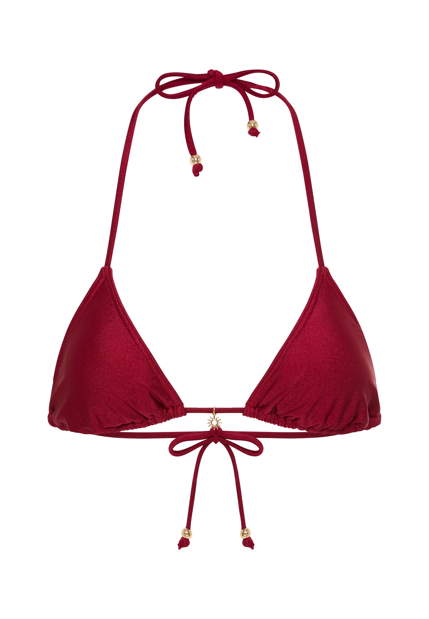 LSCN by LASCANA Triangel-Bikini-Top »Sunny« in trendiger Glanzware