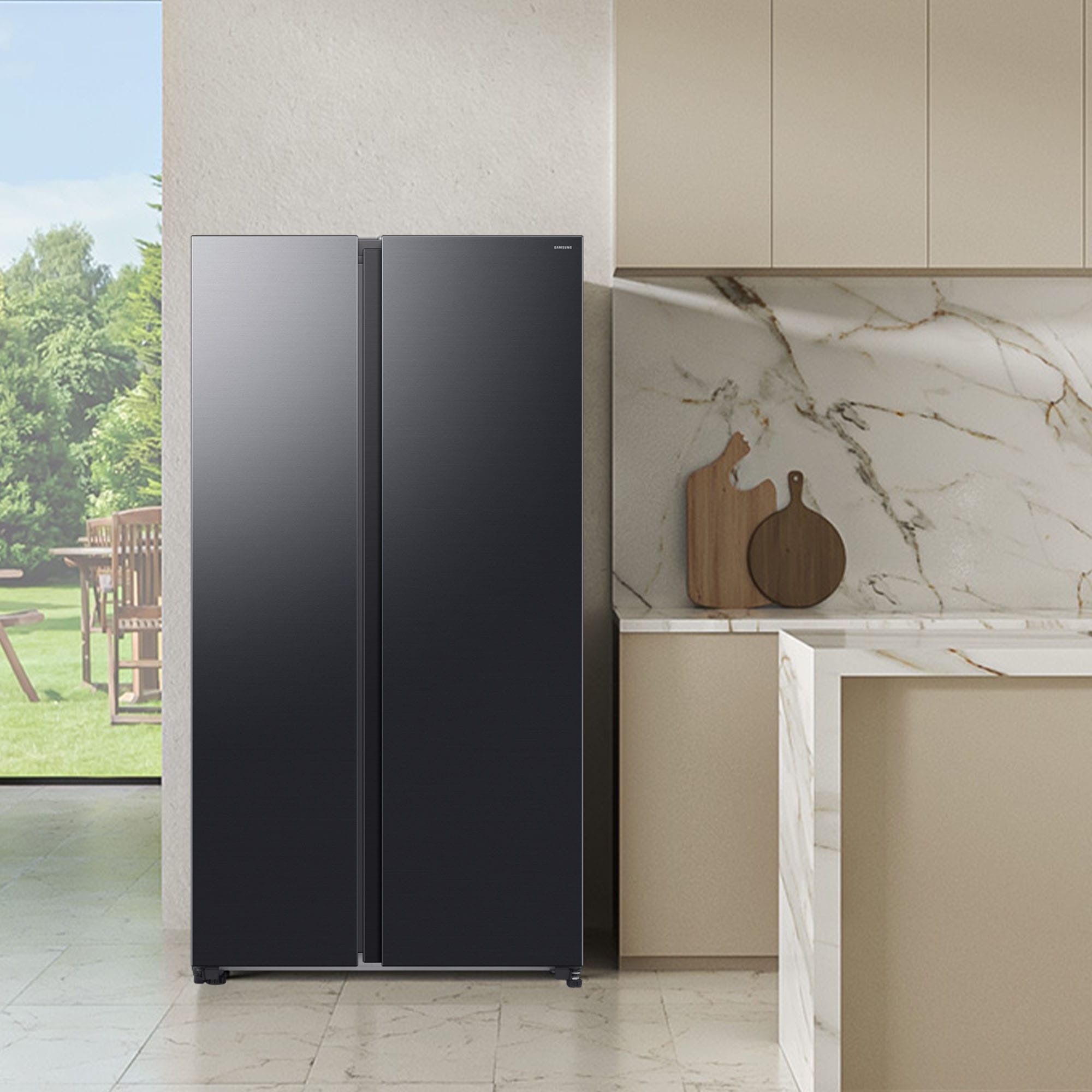 Samsung Side-by-Side RS60F »RS70F65QEFEF« 178 cm hoch 91,2 cm breit