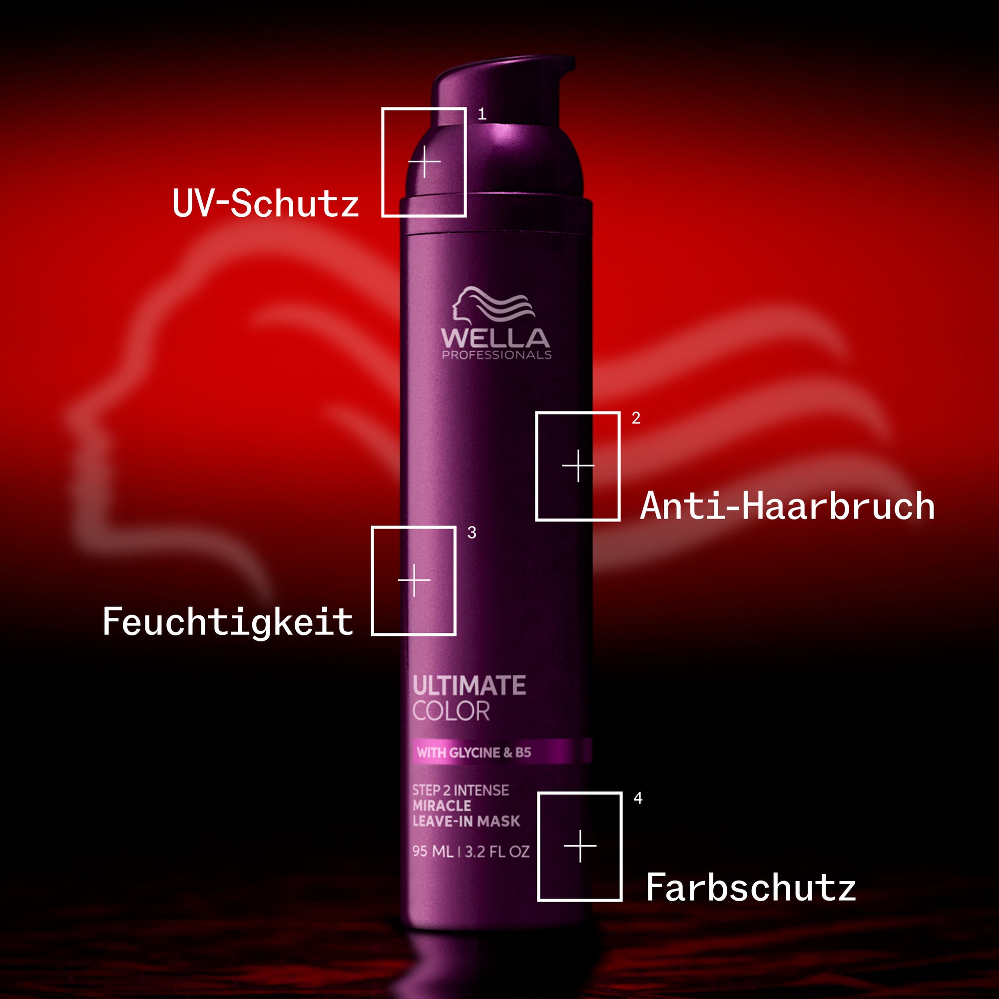 Wella Professionals Leave-in Pflege »Ultimate Color Miracle Leave-in Mask« für coloriertes Haar, feuchtigkeitsspendend