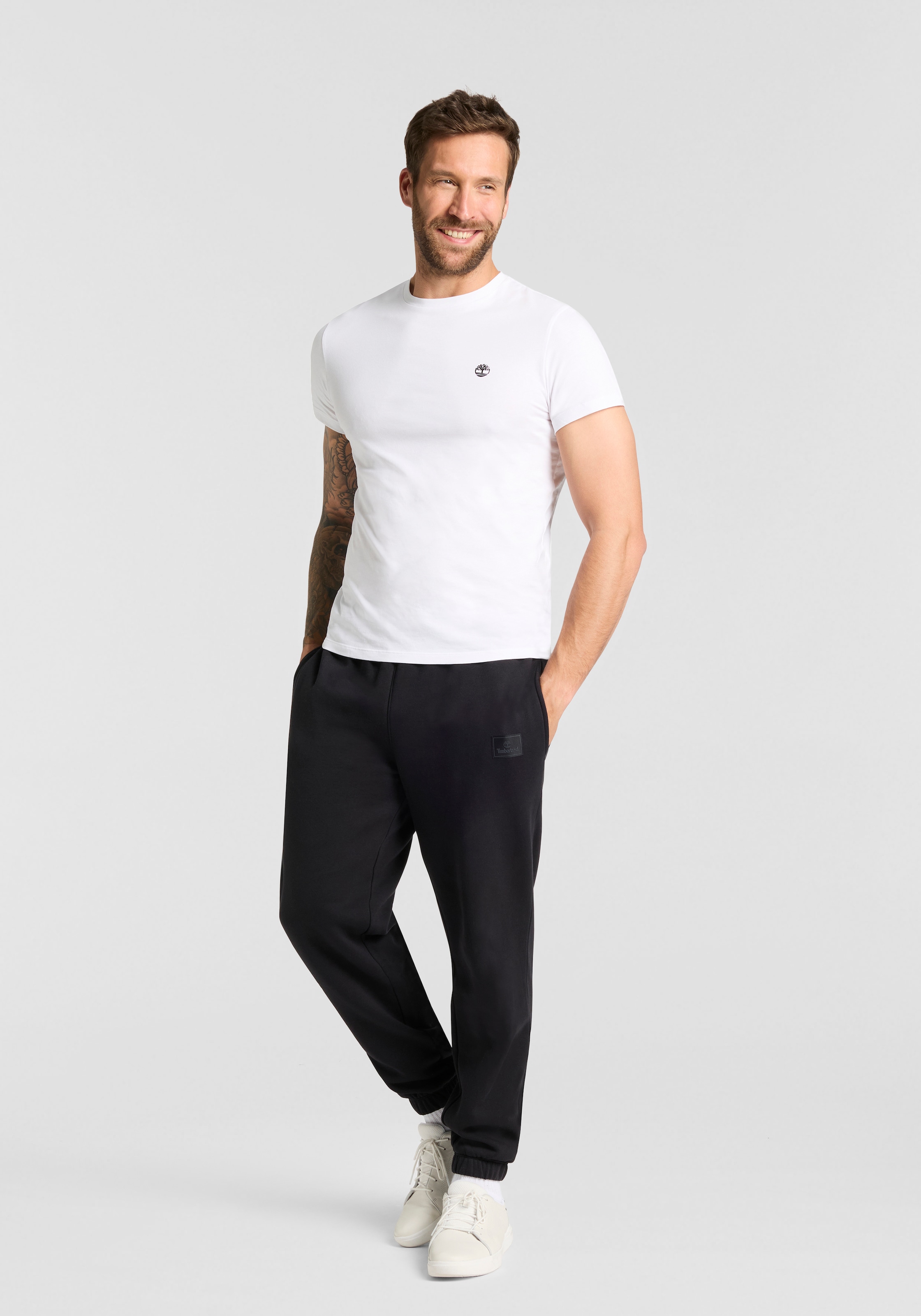 Timberland T-Shirt »DUNSTAN RIVER 3xPack Tee« Set, 3 Stk. für Sportmode, Outdoormode und Streetwear, Kurzarm, aus Baumwolle