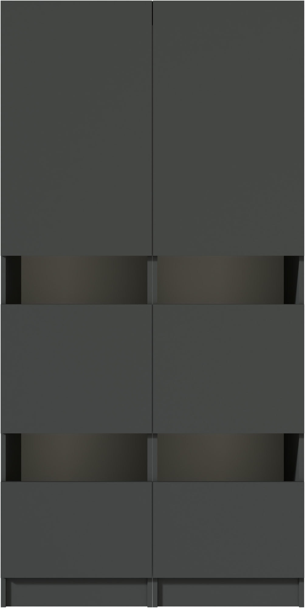 BASIC by Balculina Mehrzweckschrank-Set »Washhome B/T/H 100x68x200« 2 Stk. tlg.