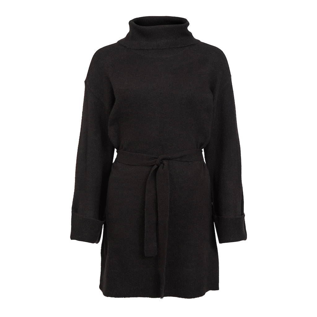 Vila Strickkleid »VIROLFIE L/S TIE BELT KNIT DRESS - NOOS«