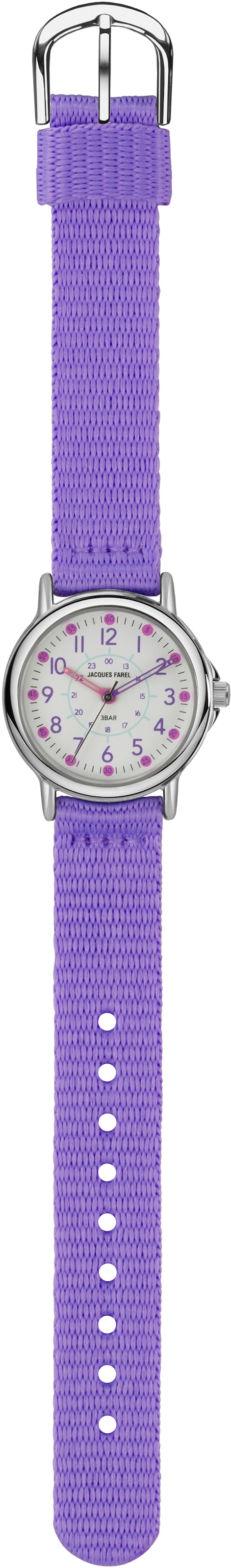Jacques Farel Quarzuhr »KCF 023«, Armbanduhr, Kinderuhr, Mädchenuhr, ideal auch als Geschenk