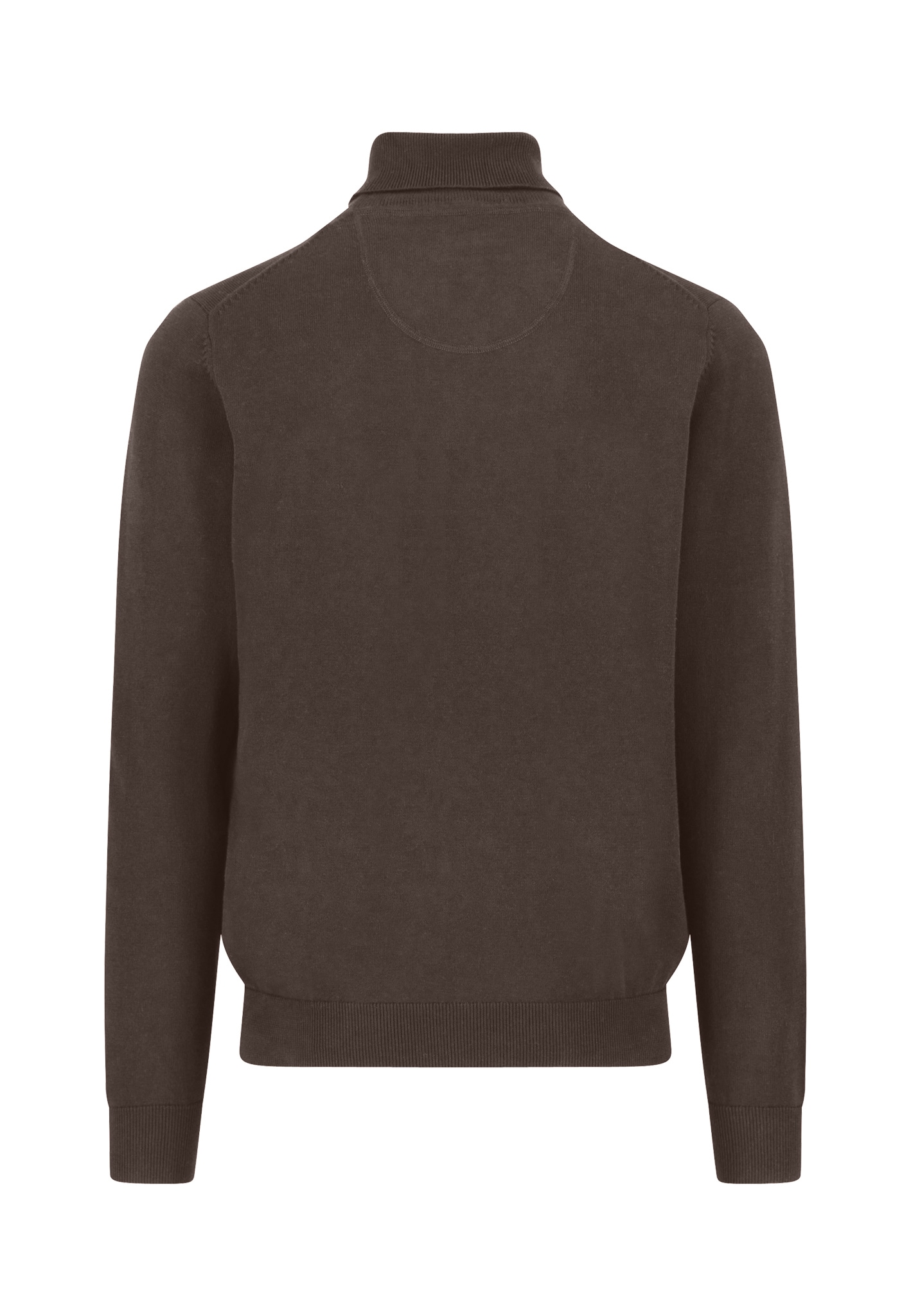FYNCH-HATTON Rollkragenpullover mit Logostickerei