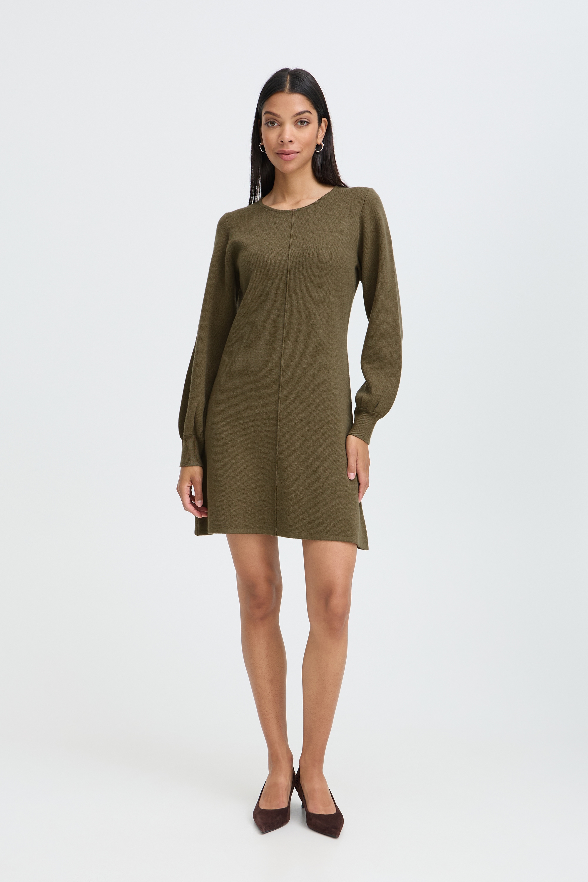 b.young Midikleid »Damen Casual BYOTARI«