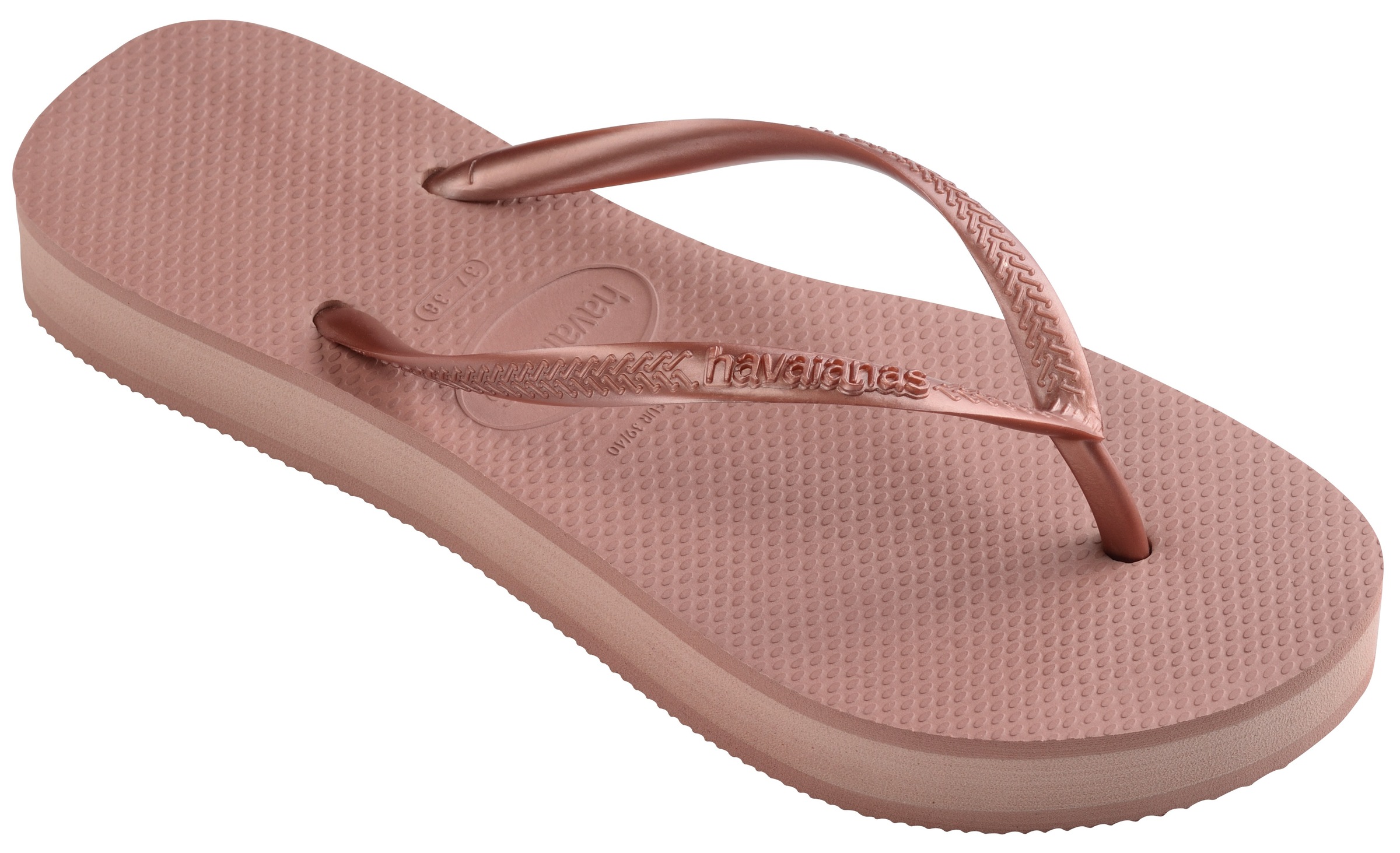 Zehentrenner »SLIM FLATFORM«, Sommerschuh, Schlappen, Poolsildes mit Plateausohle