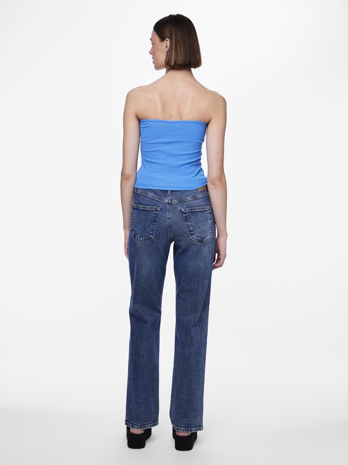 pieces Straight-Jeans »PCKELLY HW STRAIGHT JEANS MB402 NOOS BC«