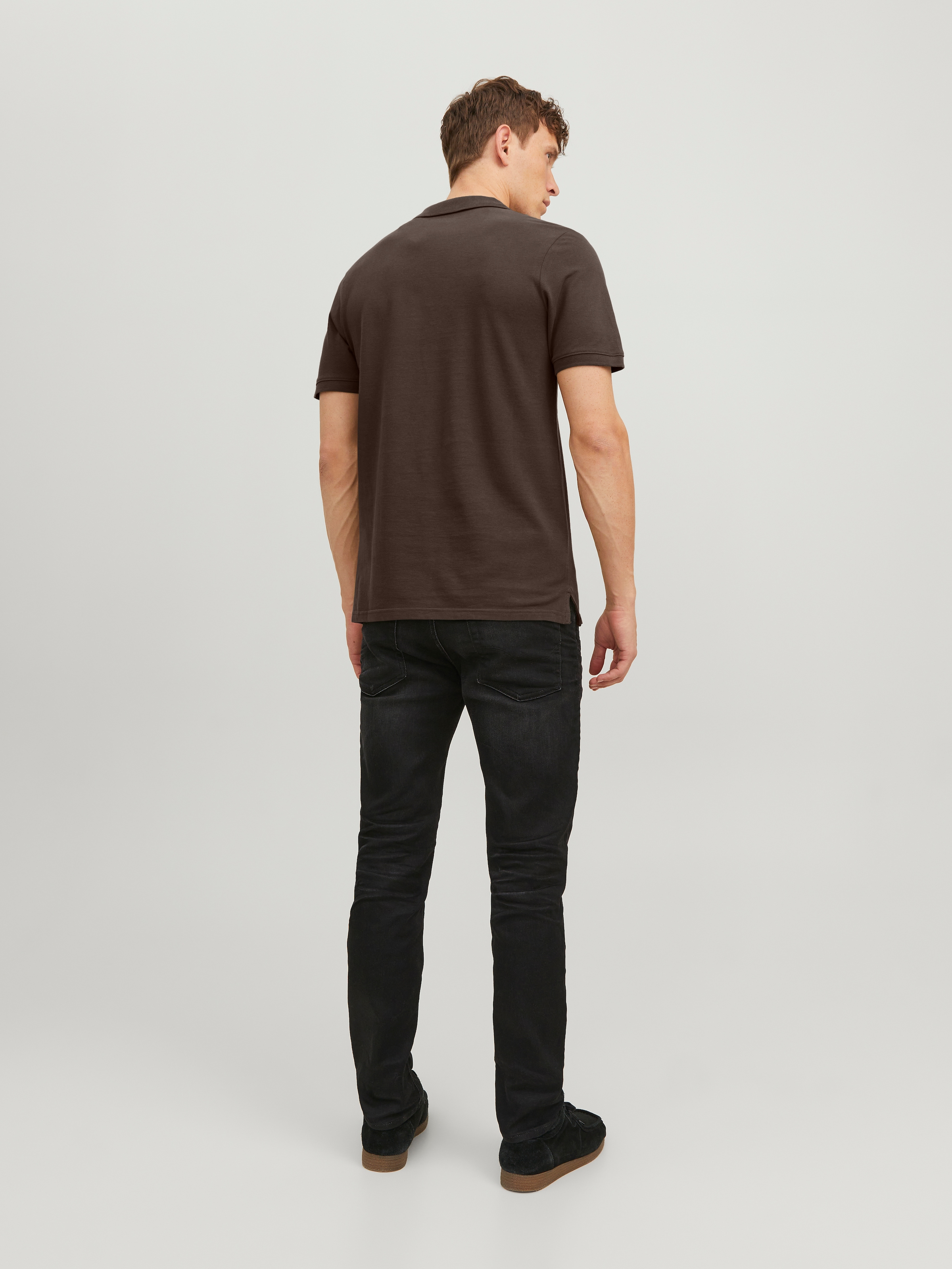 Jack & Jones Poloshirt »JJEBASIC POLO SS NOOS«, mit Logo Stickerei
