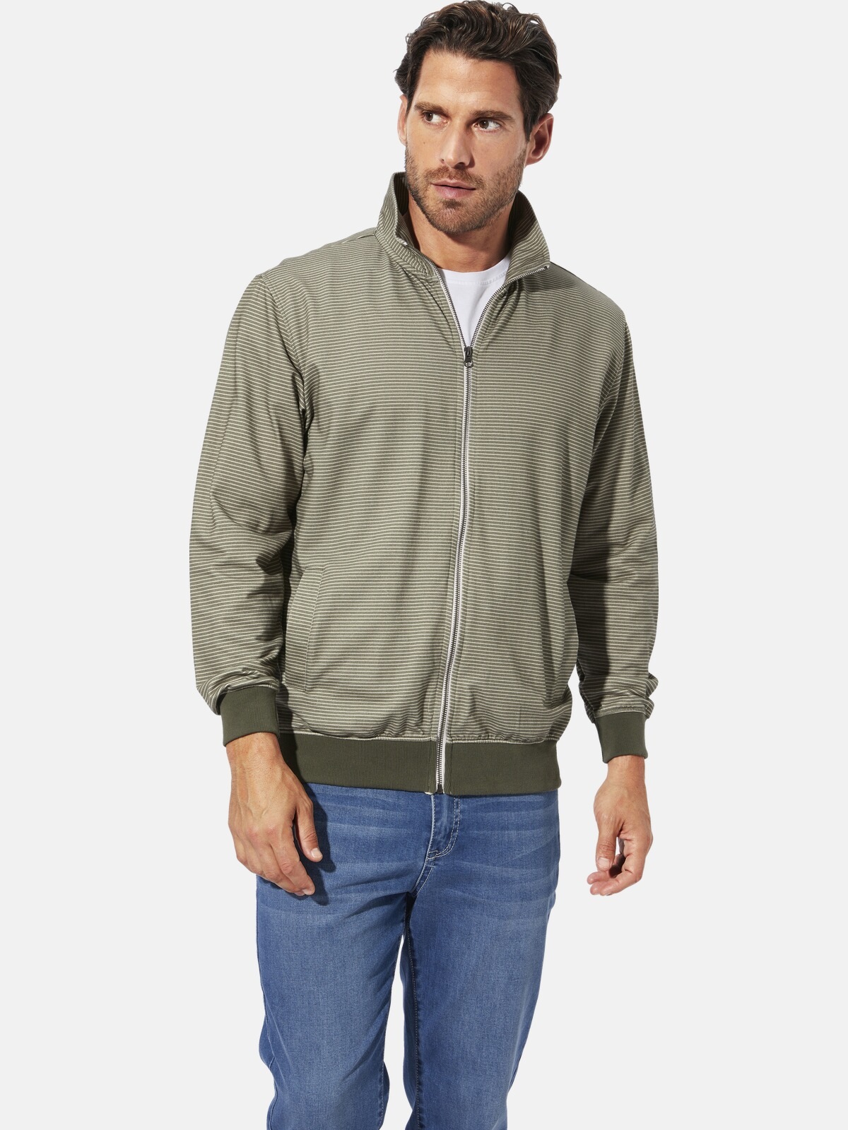 Babista Sweatjacke »Sweatjacke NORIETTA«, im feinen Streifenmuster