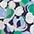 green floral