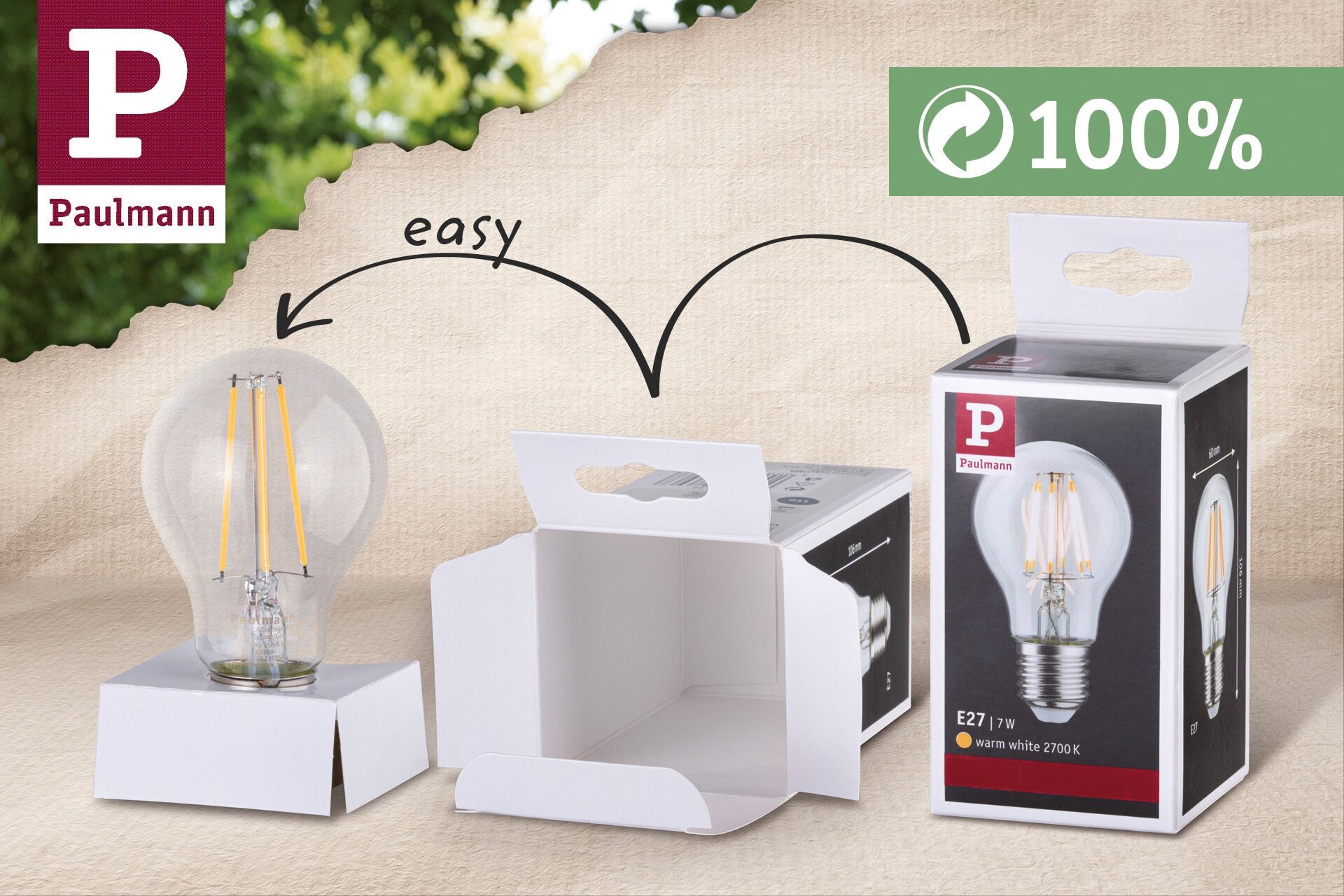 Paulmann LED-Leuchtmittel »450lm 3CCT DipSwitch 50° 4,6W 230V« GU10 1 Stk. Farbwechsler White Select