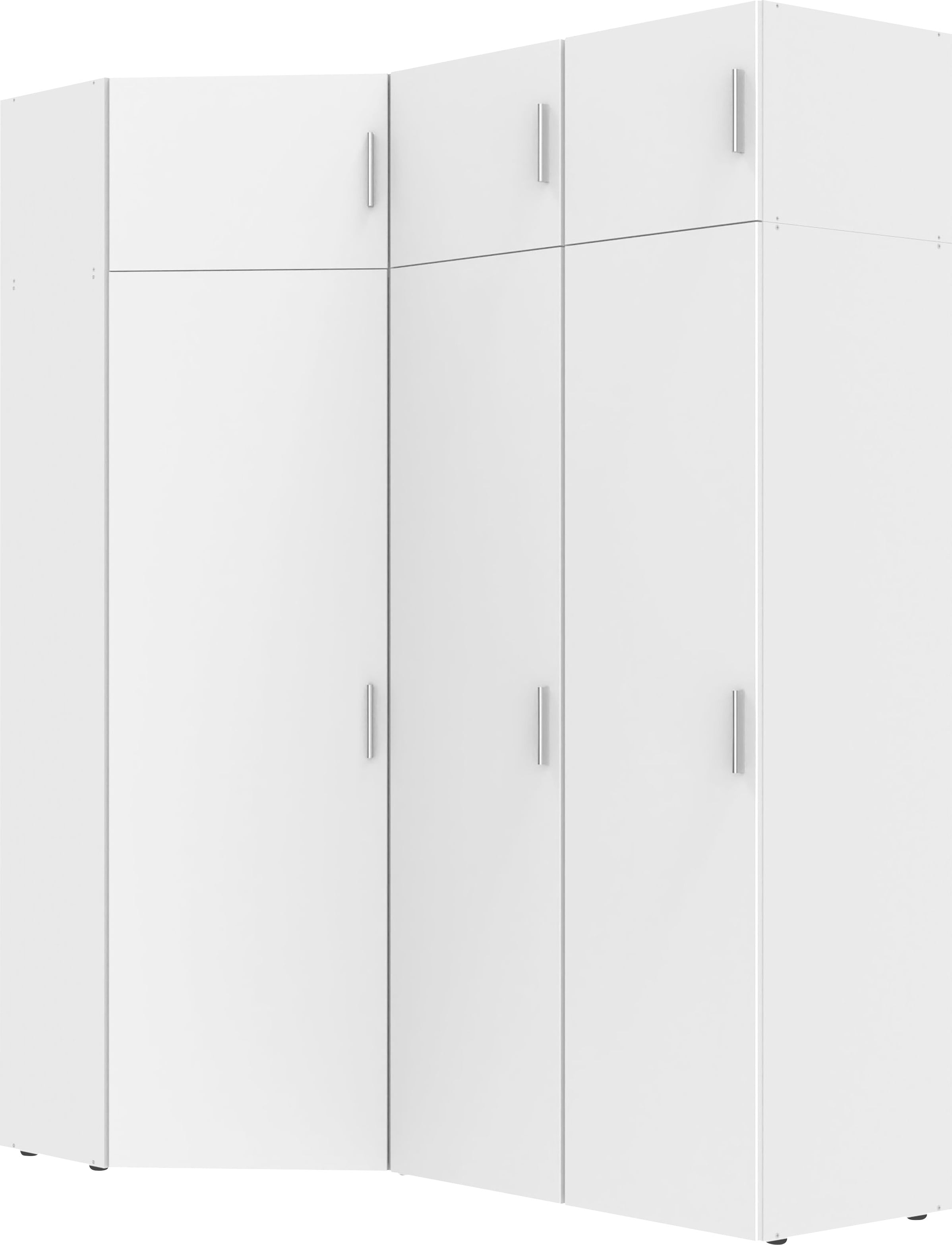 Schrank 100 Cm Breit 40 Cm Tief Wimex Schranksystem »Münster«, (Spar-Set, 6tlg: Eckschrank+ 2 Schränke