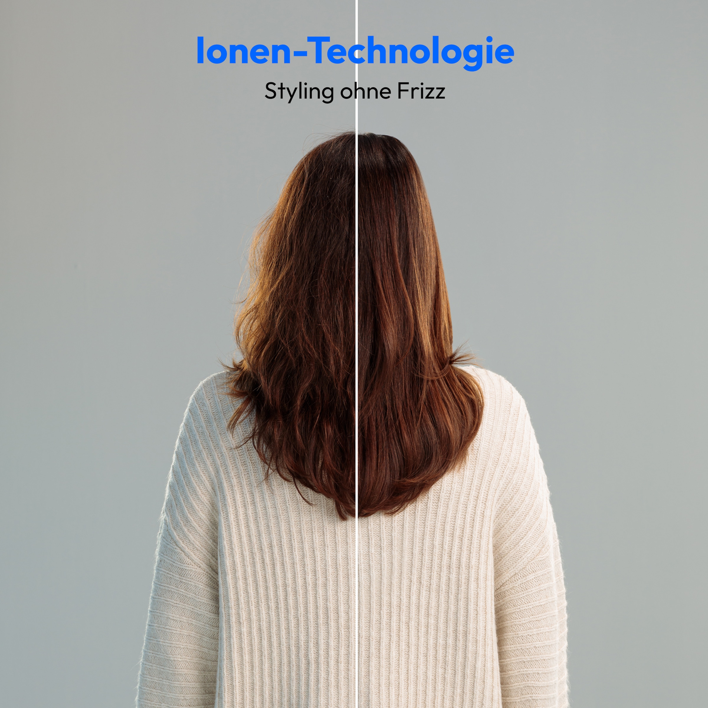 Medion® Glätteisen »Haarglättbürste HB1 (MD19859)«, Keramik-Turmalin, Keramik/Turmalin beschichtete Borsten, Ionen-Technologie
