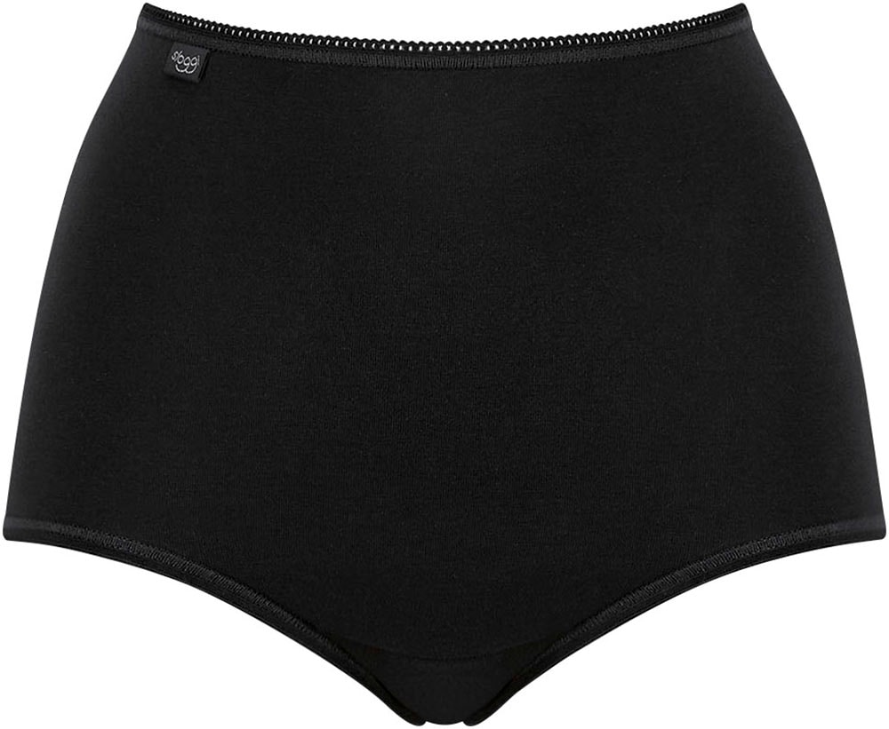 sloggi Maxislip »24/7 Cotton« 3er Pack,  höher geschnittene Passform, elastisch, Spitze, blickdicht, weich