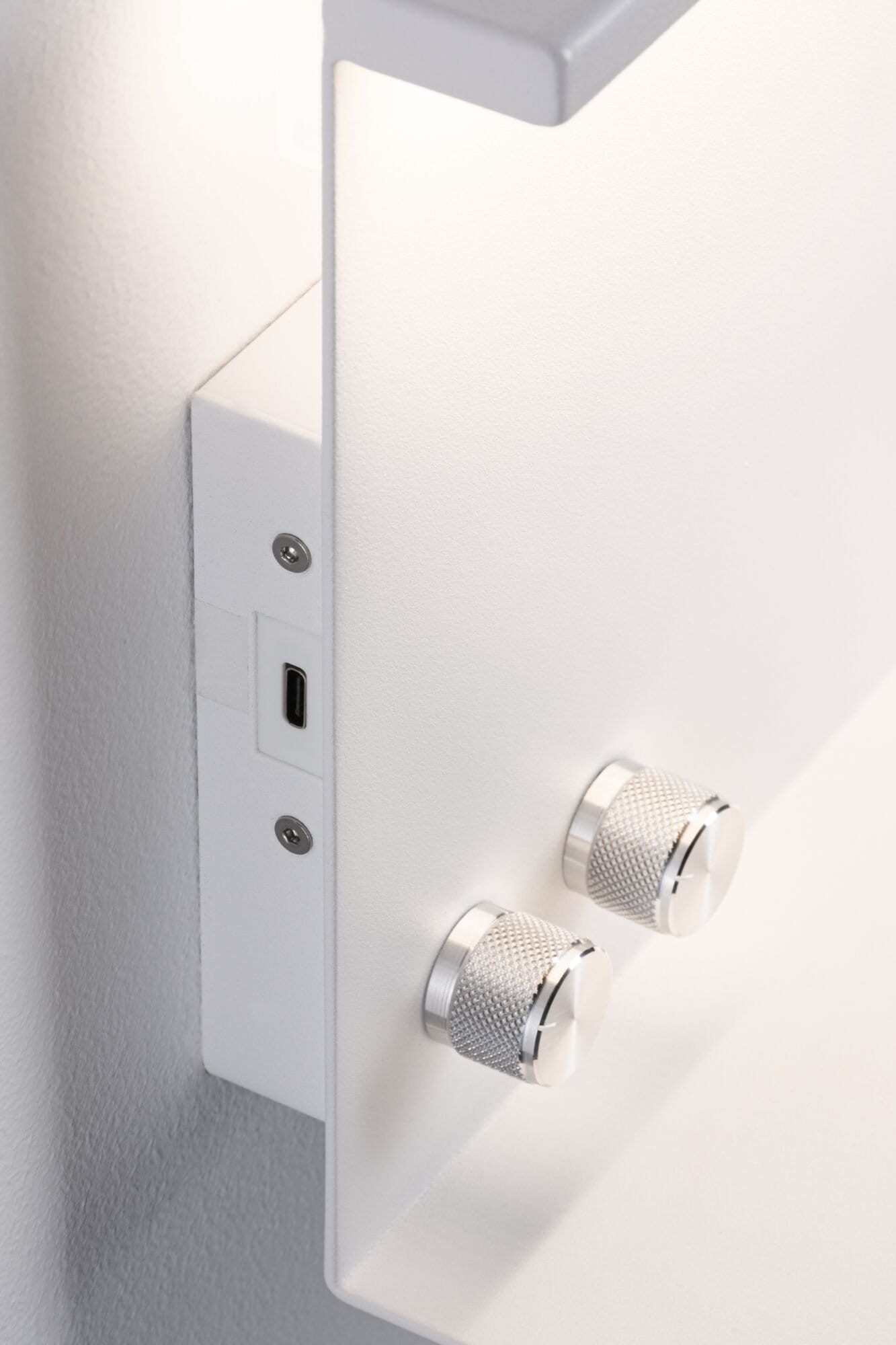 Paulmann LED Wandleuchte »Jarina 4,5W/1,6W USBC 230V 3000K Metall« Warmweiß