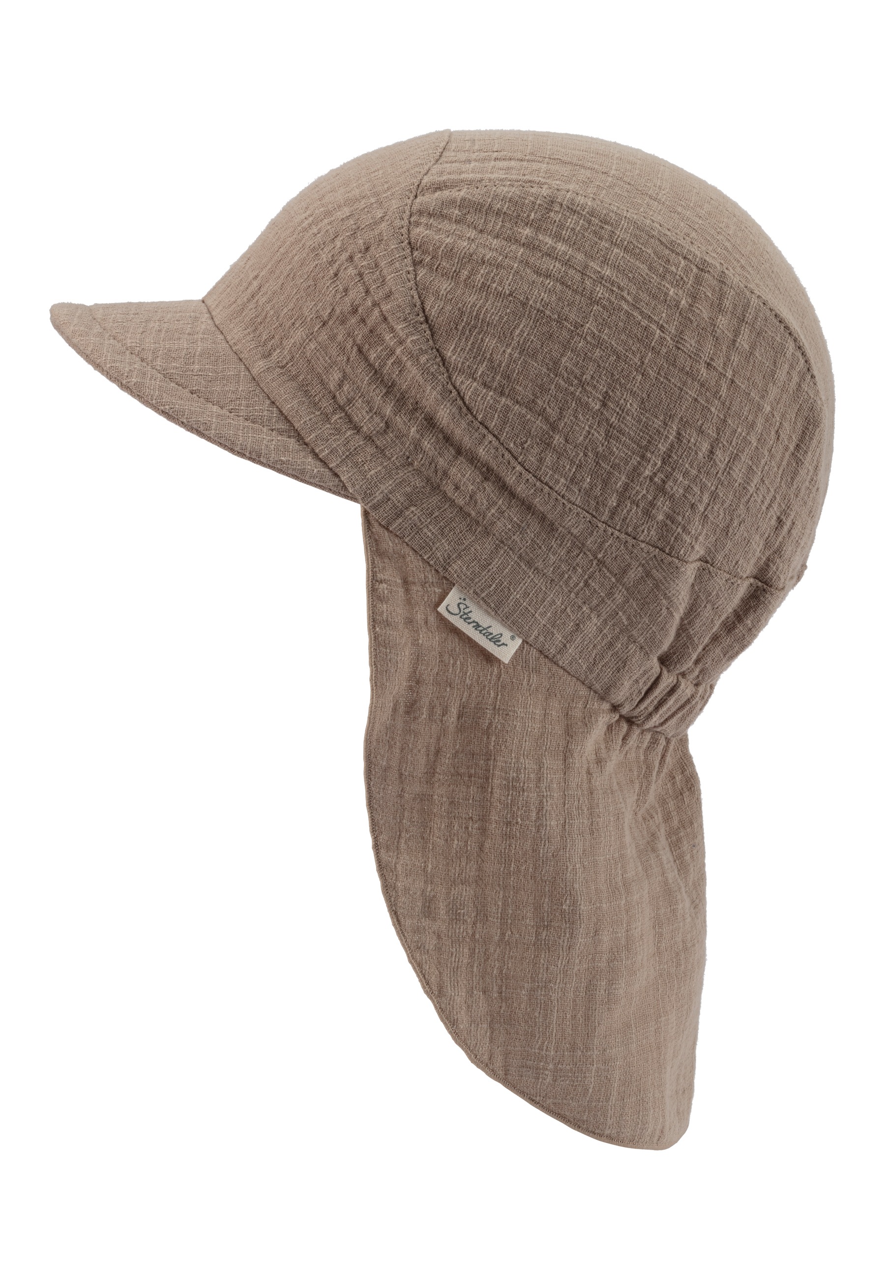 Sterntaler® Schirmmütze »Schirmmütze mit Nackenschutz einfarbig«