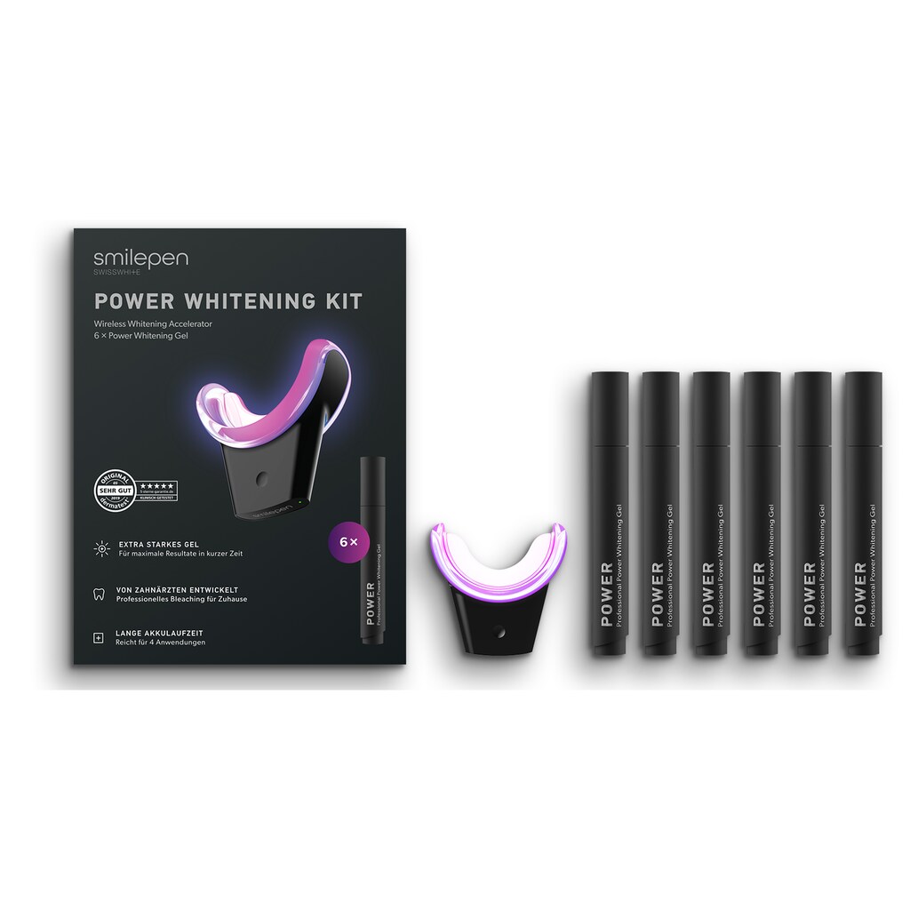 Zahnbleaching-Kit »Power Whitening Kit«, (7 St.)