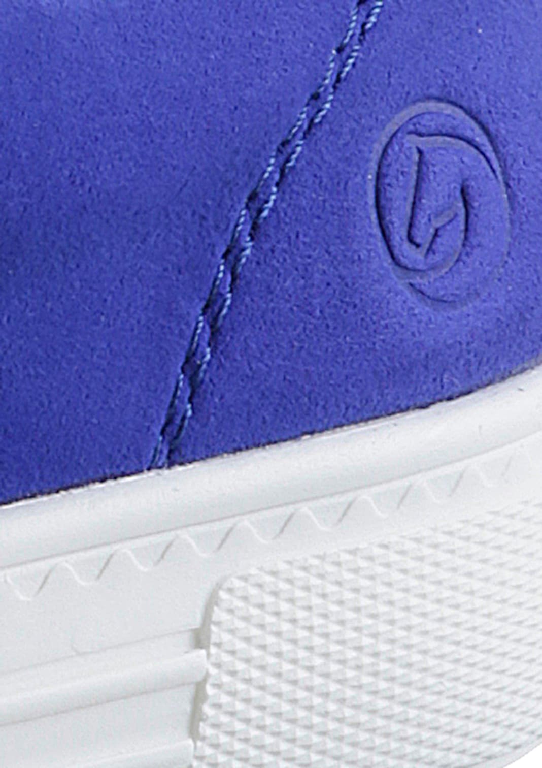 Remonte Slip-On Sneaker, Plateau Sneaker, Slipper, Freizeitschuh mit praktischem Wechselfußbett