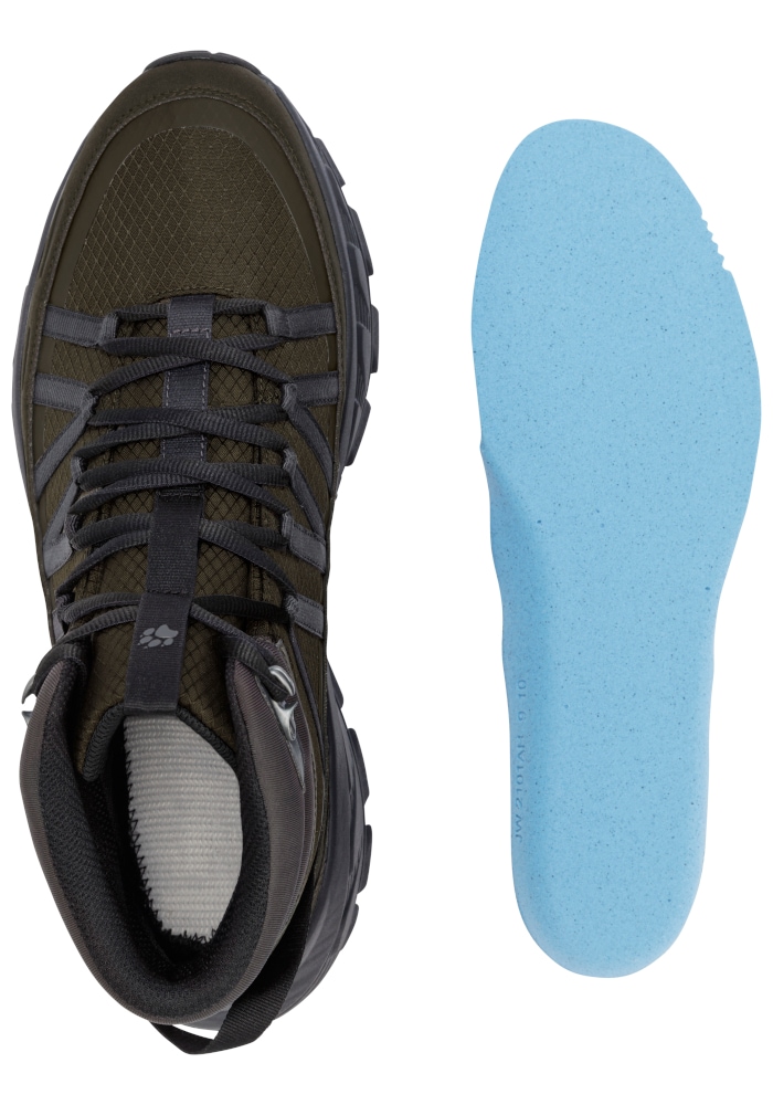 Jack Wolfskin Wanderschuh »WILD HIKE TEXAPORE MID M«  wasserdicht, Trekkingschuh