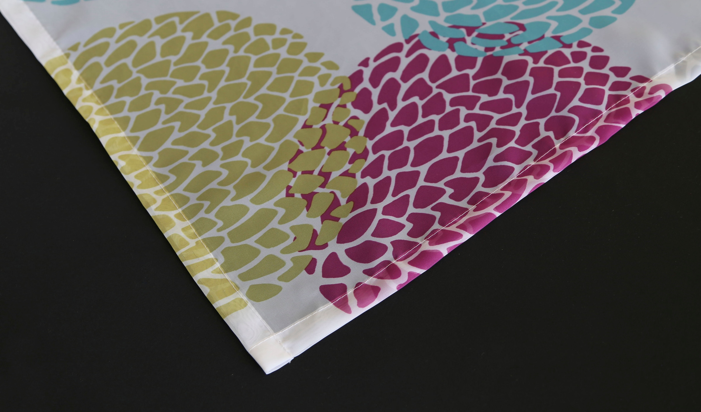 my home Gardine »BELEM«, (1 St.), 1 Schal, Polyester, Kreise