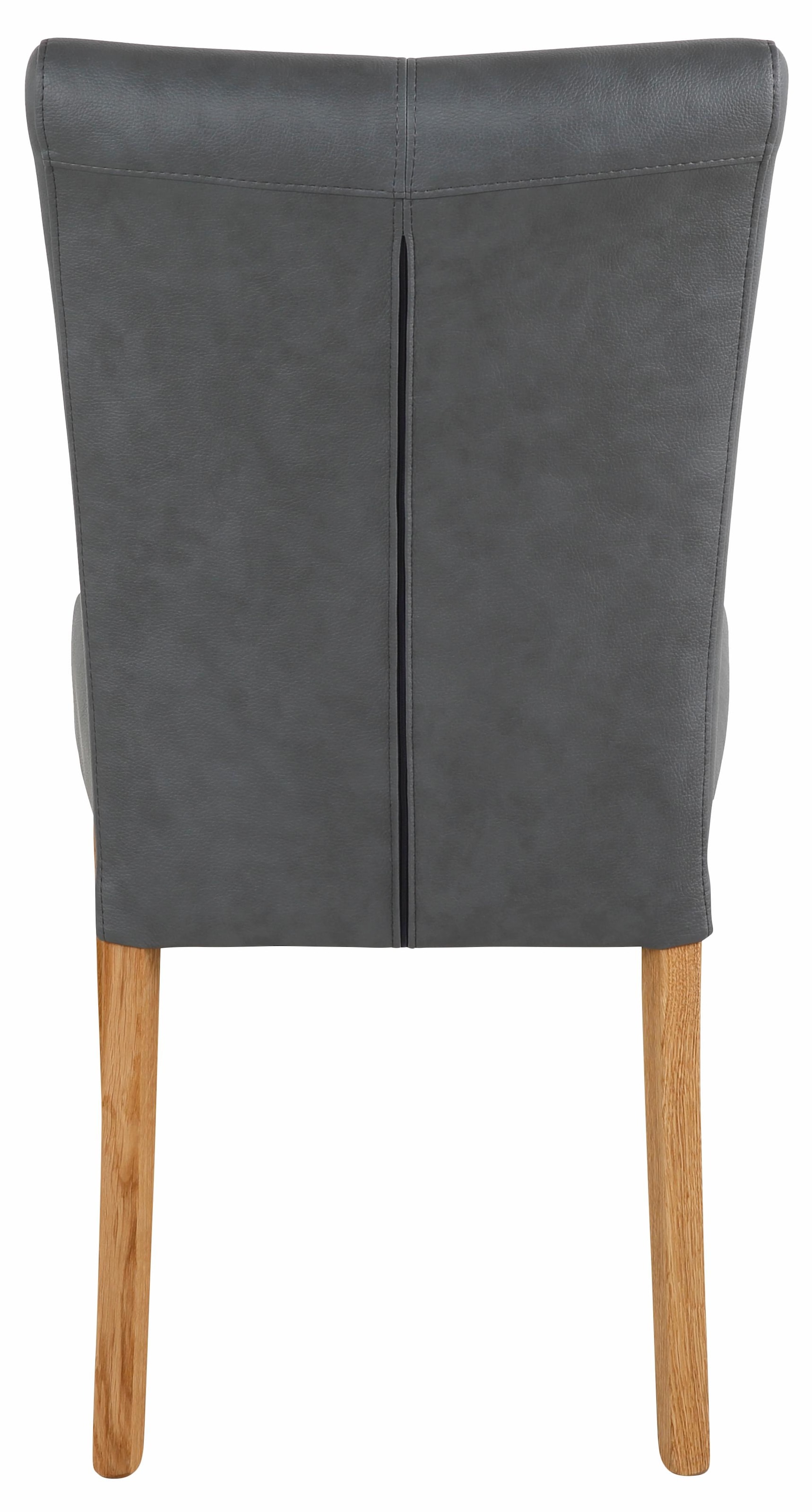 Home affaire Esszimmerstuhl »Queen Polsterstuhl BESTSELLER«, (Set), 6 St., Kunstleder, verschiedene Bezüge, Gestell Massivholz