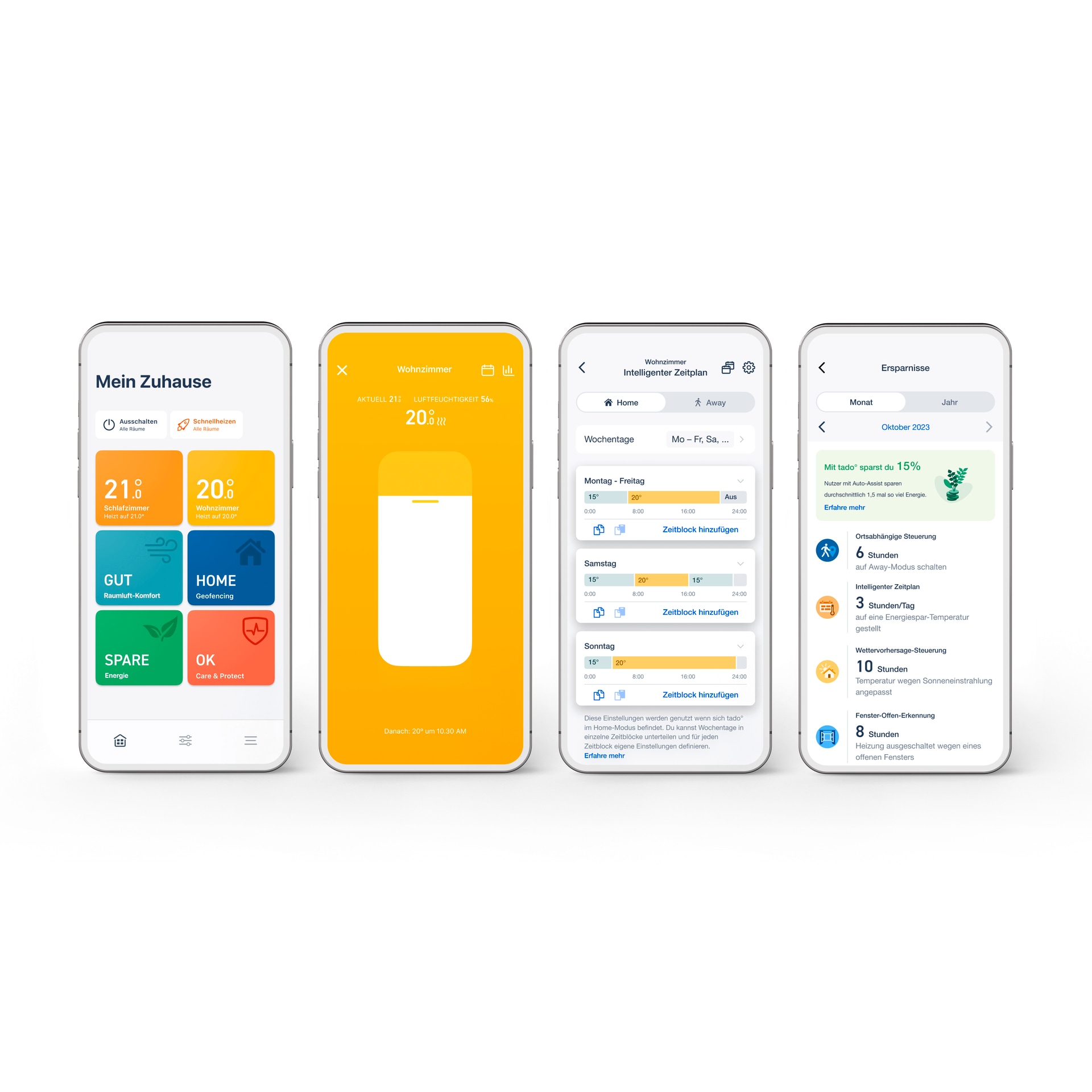 Tado Heizkörperthermostat »Smartes Thermostat X«