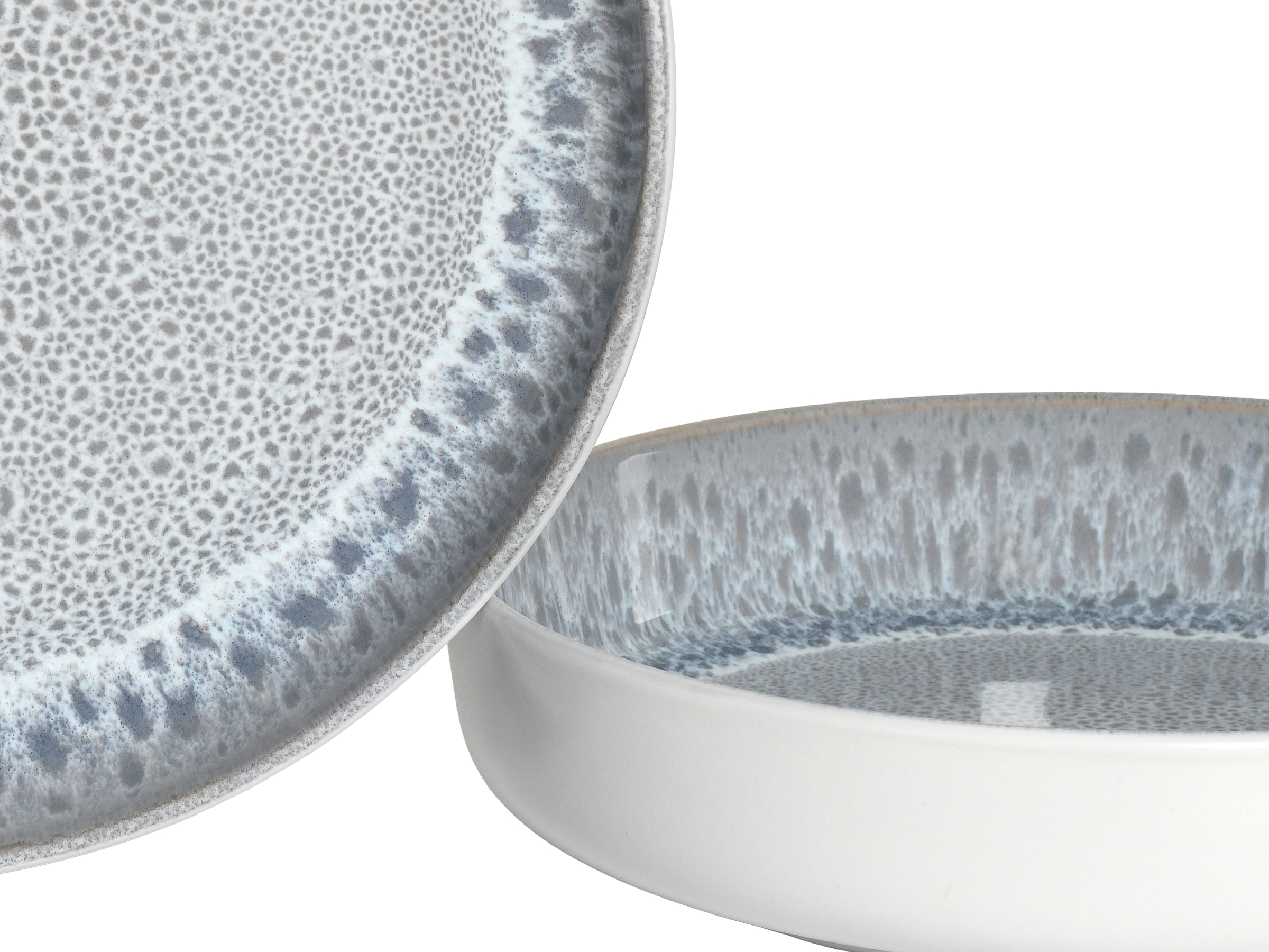 OTTO home Tafelservice »modernes Geschirr-Set, Service Lykk« hohe Haltbarkeit, spülmaschinen- & mikrowellengeeignet, Reaktivglasur