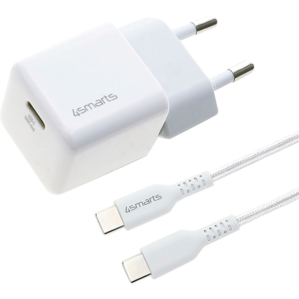 4smarts USB-Ladegerät »Netzladegerät VoltPlug PD 30W - MINI USB-C 1,5m«