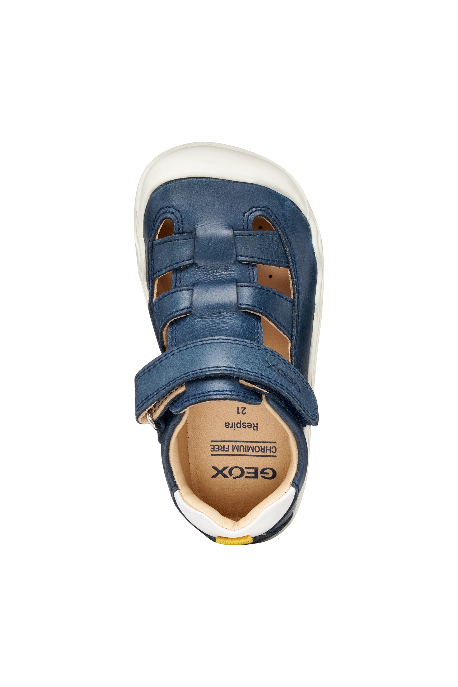 Geox Lauflernschuh »B STEPPIEUP BOY«  Babyschuh mit Klettverschluss, Größenschablone zum Download