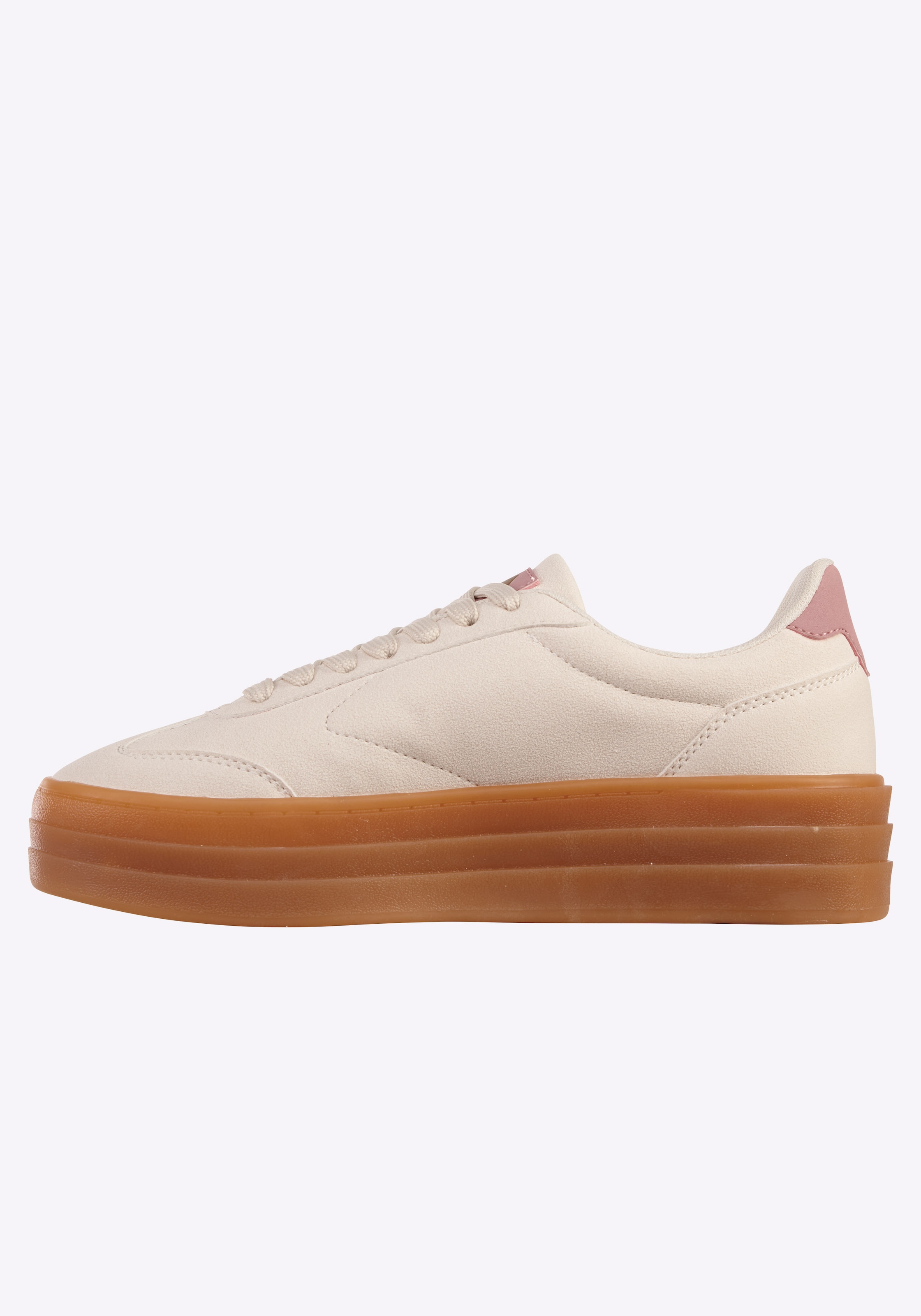 lotto Plateausneaker, - mit gepolsterter Schaftkante