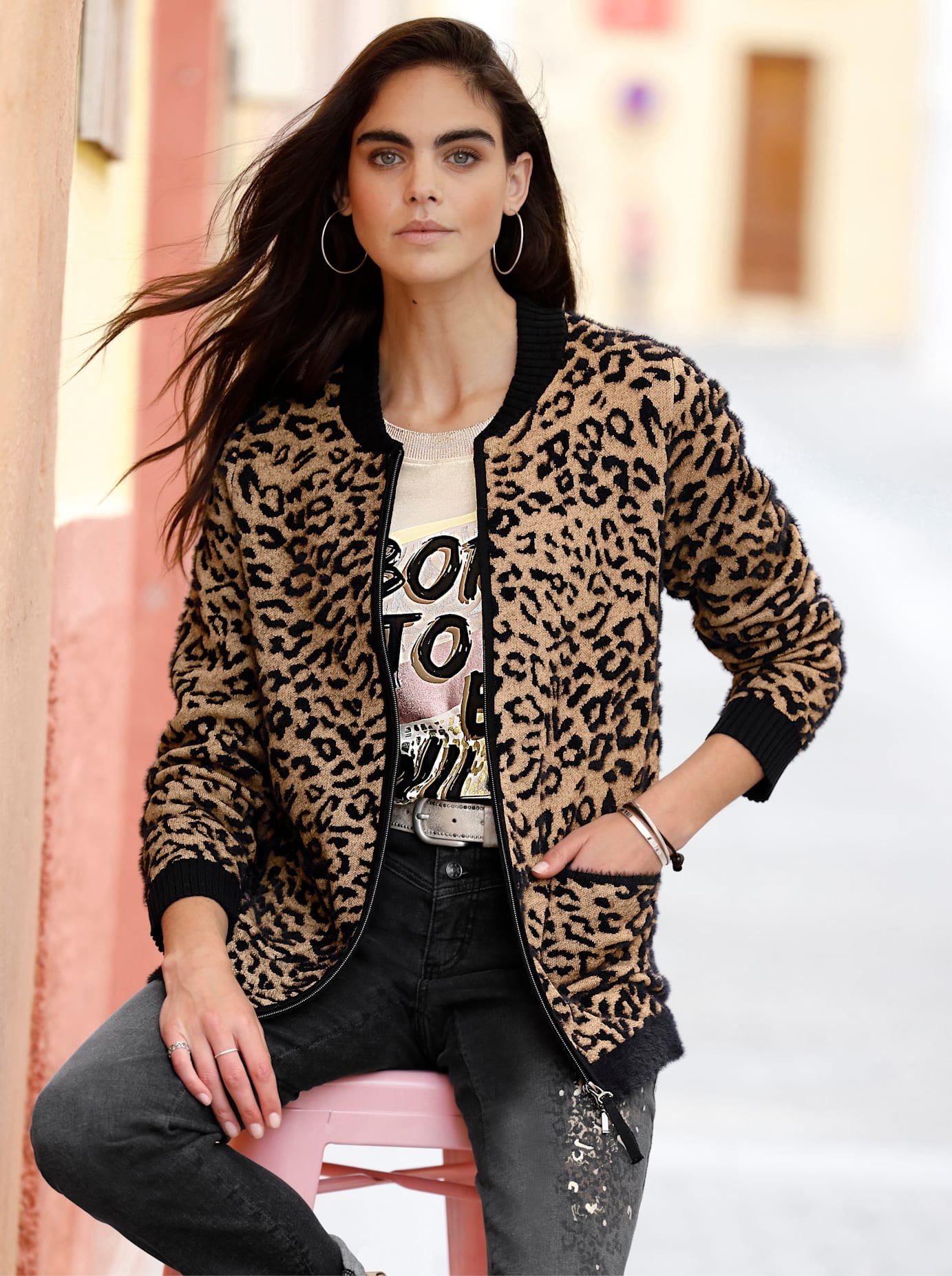 heine Strickjacke