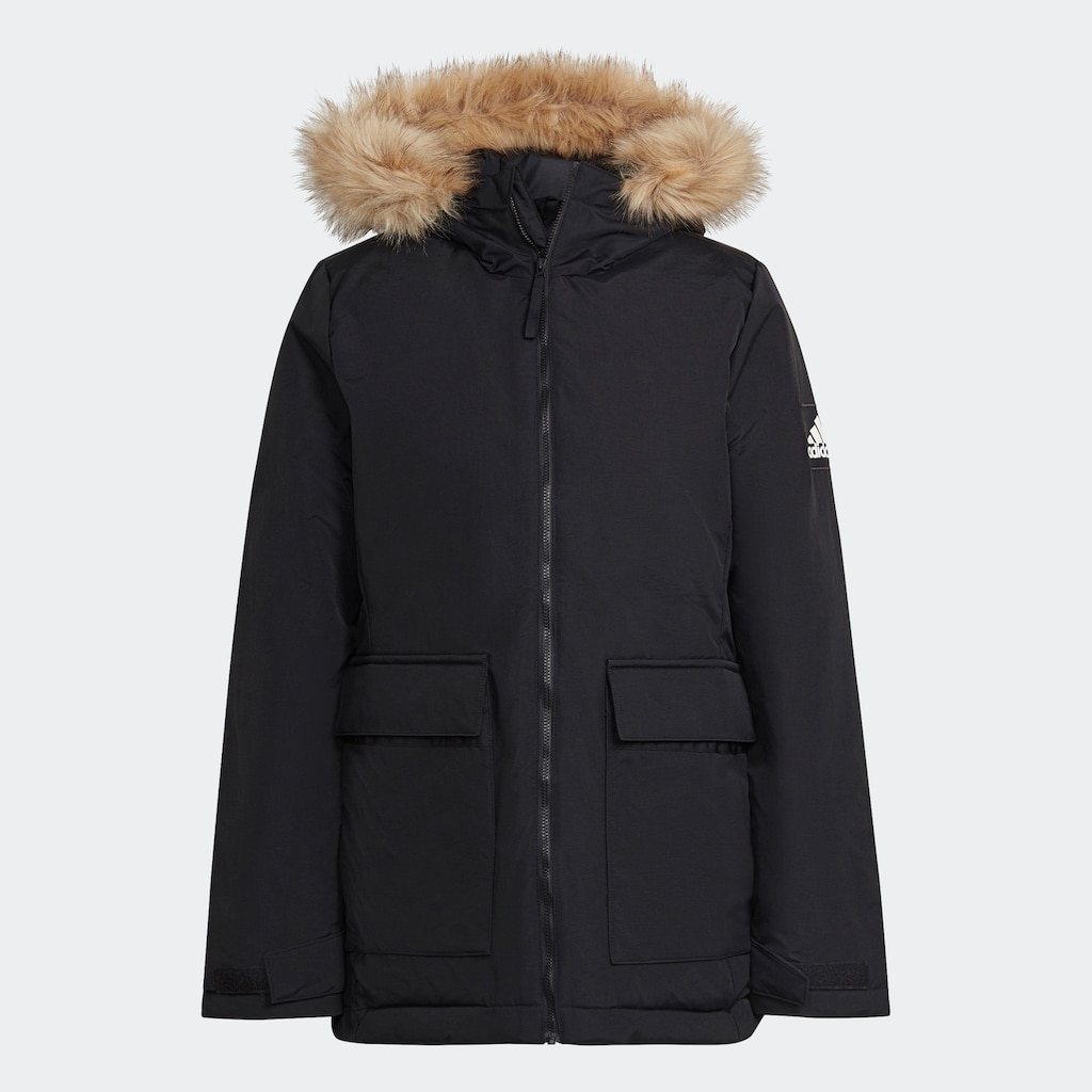 adidas Sportswear Outdoorjacke »UTILITAS HOODED PARKA«, mit Kapuze