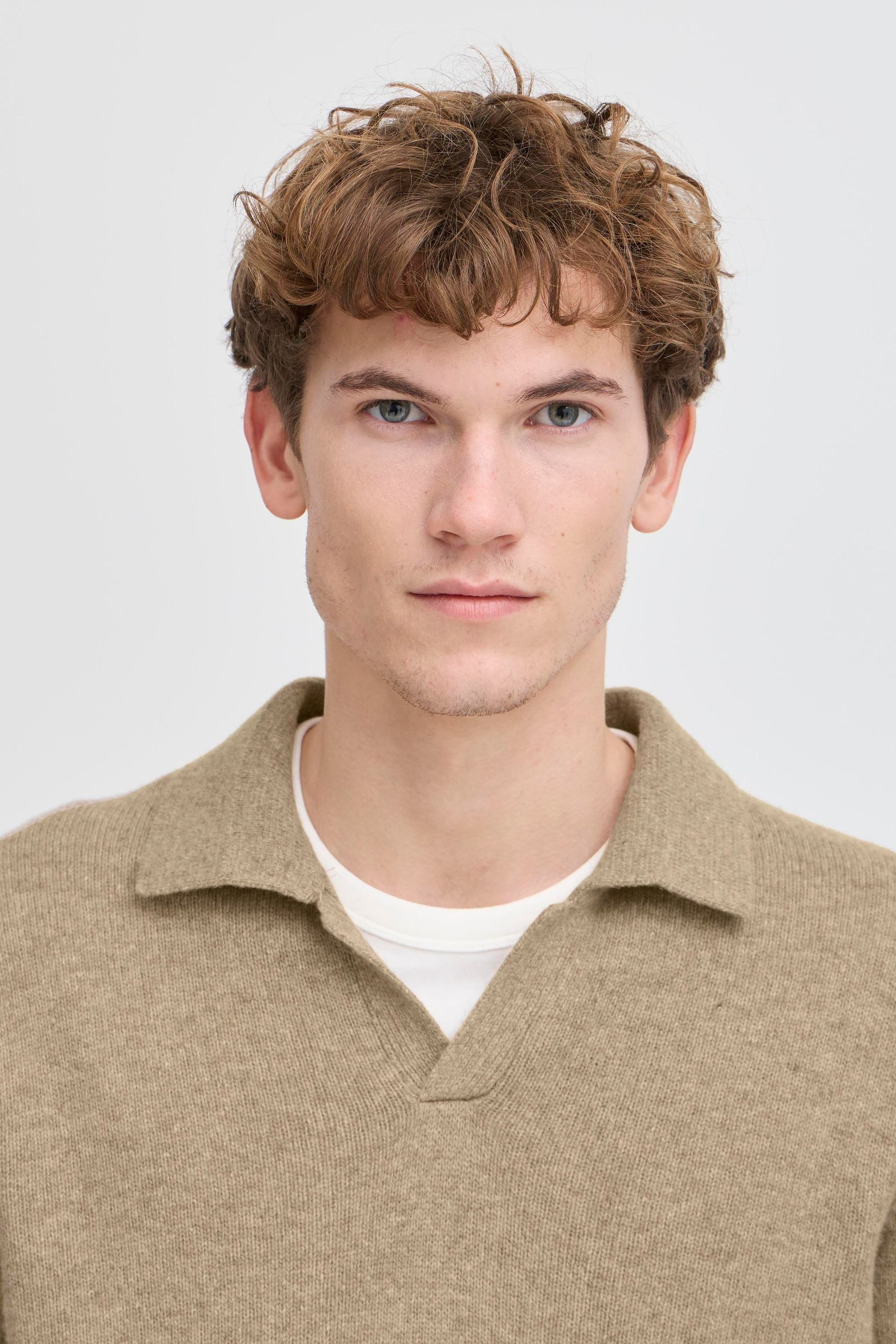 Casual Friday Strickfleece-Pullover »Strickpullover CFKARL LAMBSWOOL«