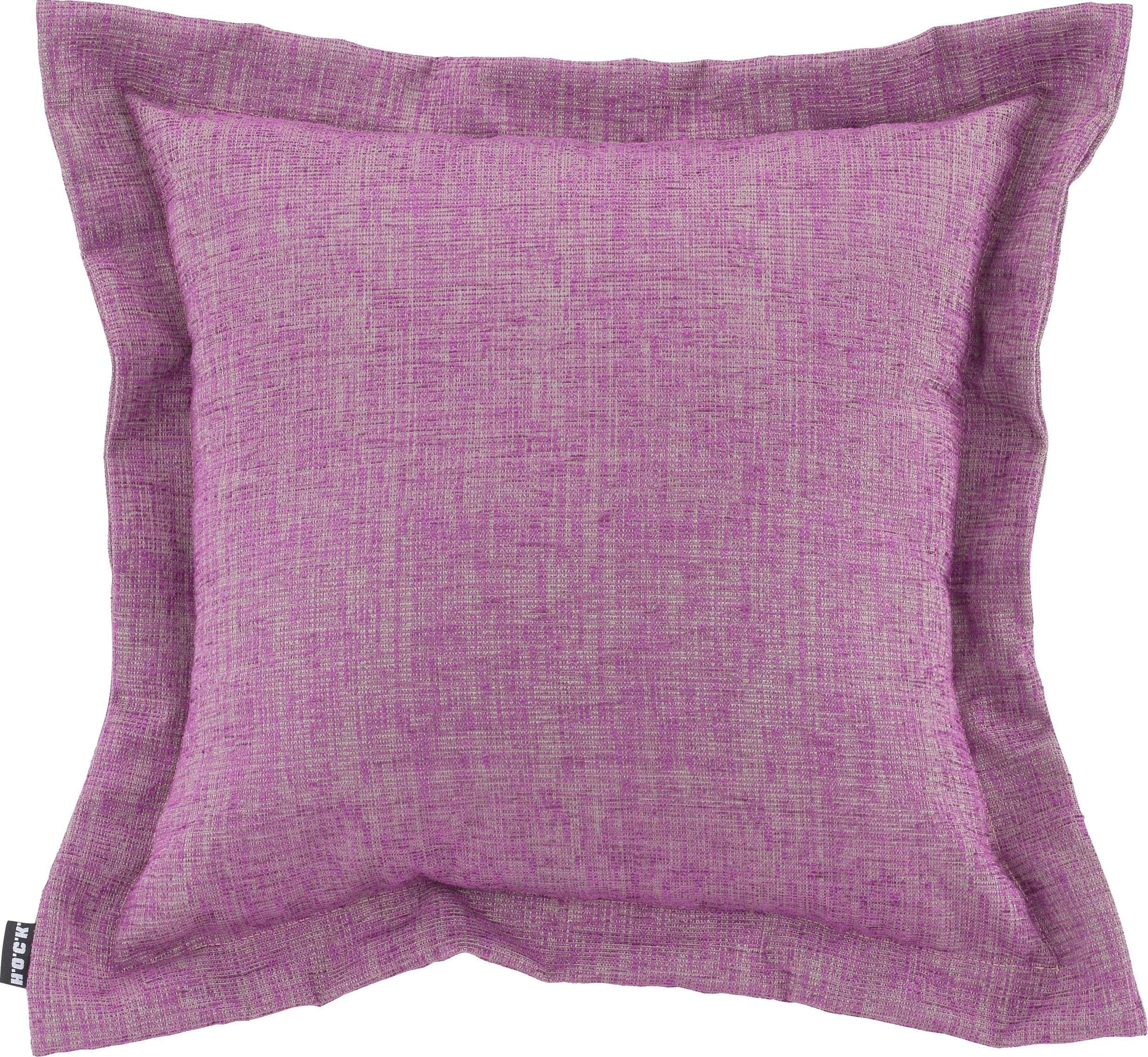 H.O.C.K. Dekokissen »Addicted« im eleganten Design, Kissenhülle mit Füllung, 1 Stück