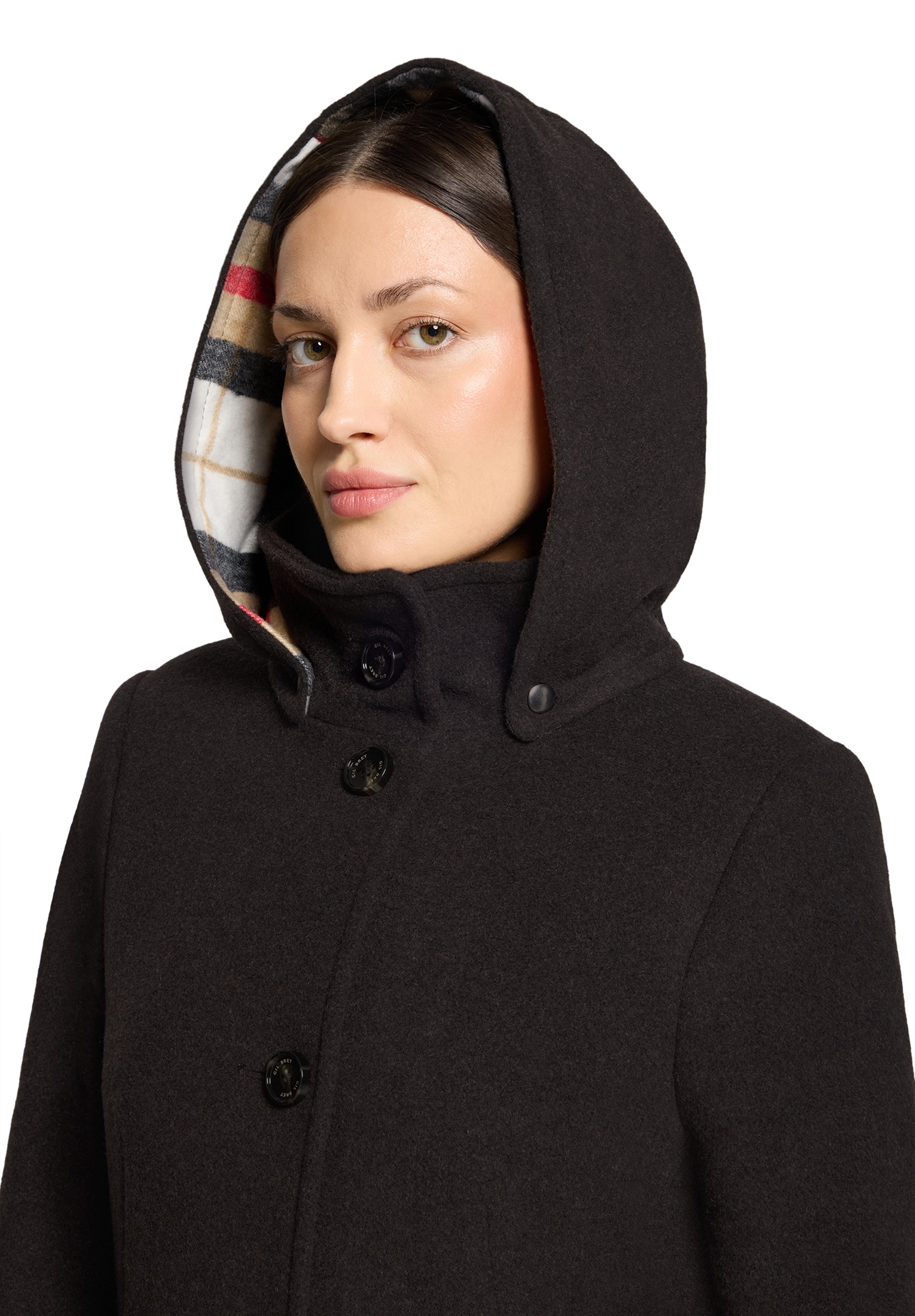 Gil Bret Wolljacke »Wolljacke mit Kapuze«