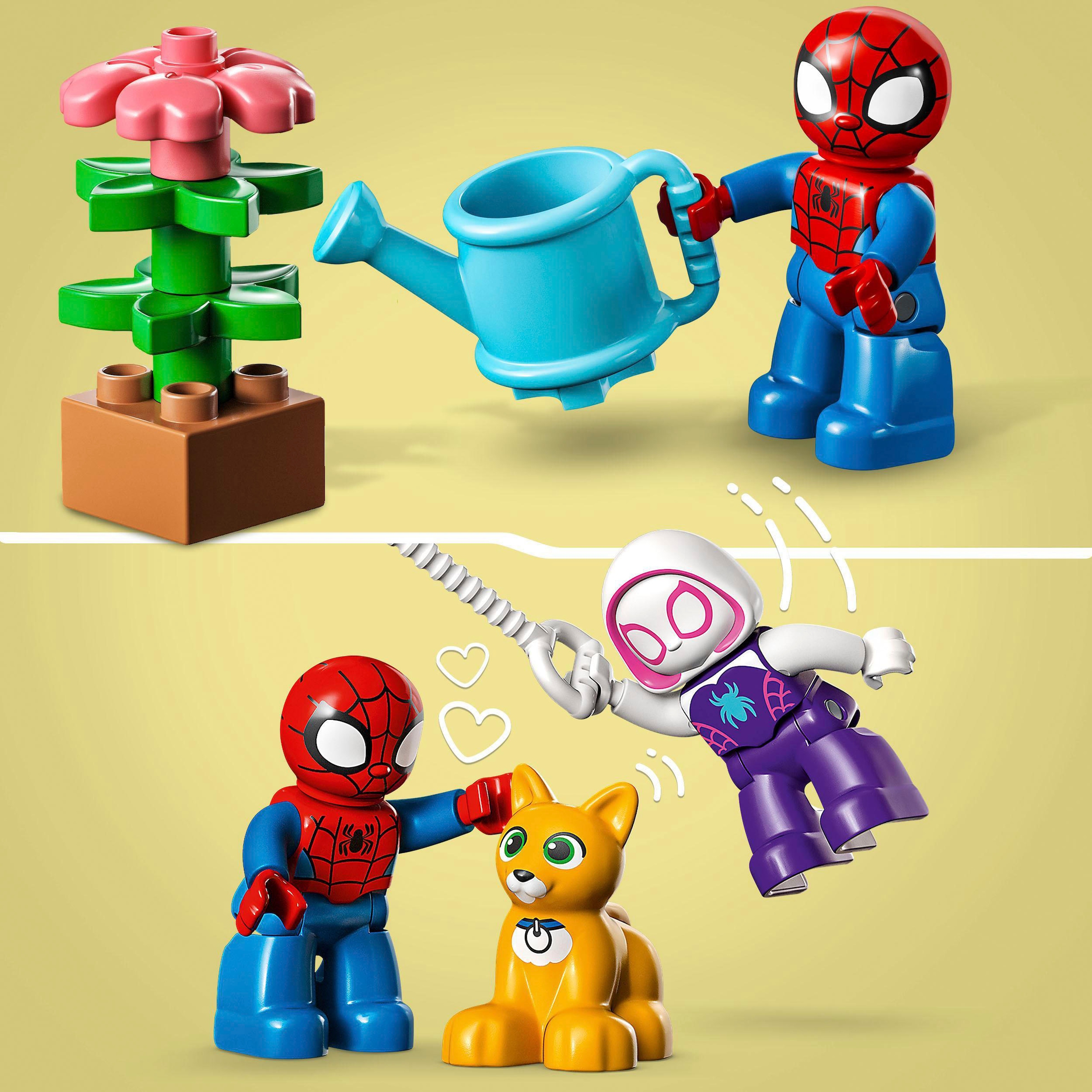 LEGO® Konstruktionsspielsteine »Spider-Mans Haus (10995), LEGO® DUPLO Marvel«, (25 St.), Made in Europe