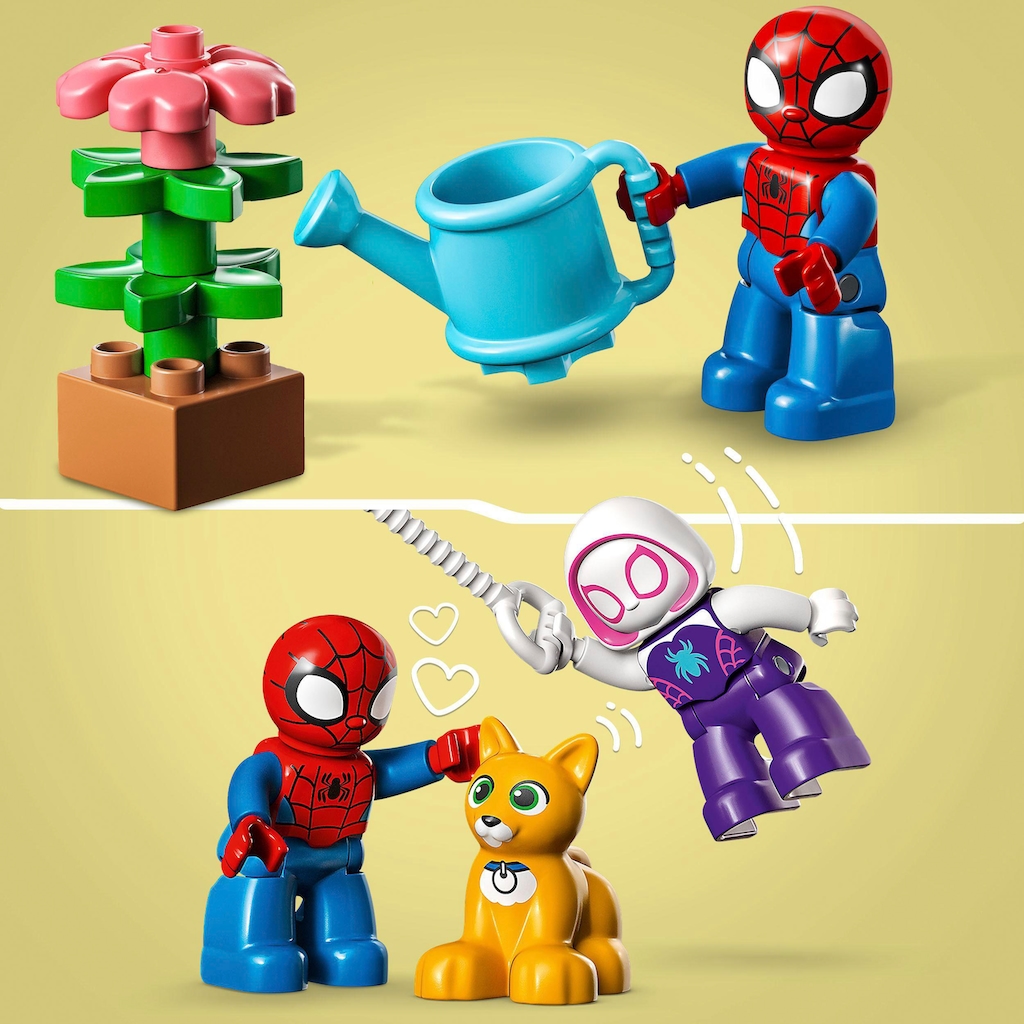 LEGO® Konstruktionsspielsteine »Spider-Mans Haus (10995), LEGO® DUPLO Marvel«, (25 St.)