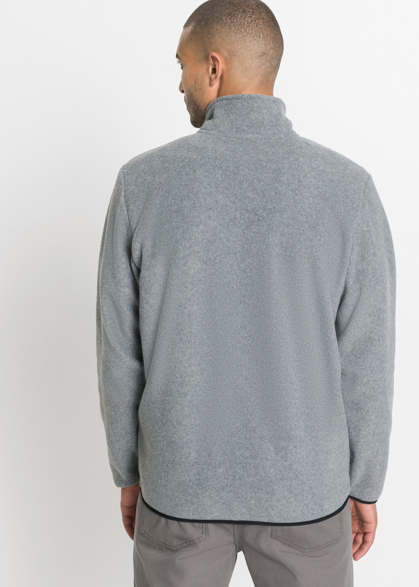 bonprix Fleecejacke Packung, 2, 2 Stk. tlg. ohne Kapuze Fleecejacke (2er Pack)