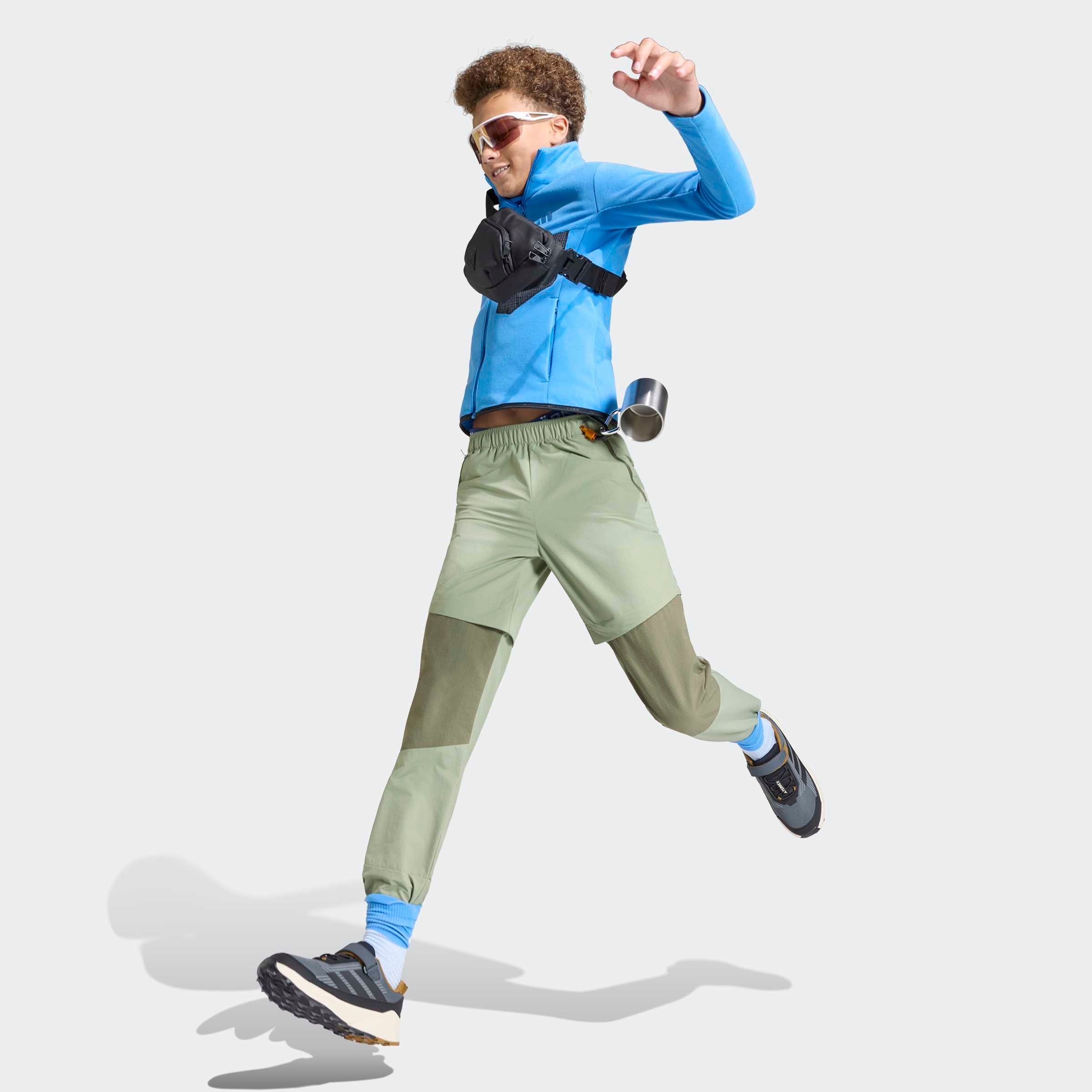 adidas TERREX Fleecejacke »KIDS MULTI-, DURCHGEHENDER REISSVERSCHLUSS«