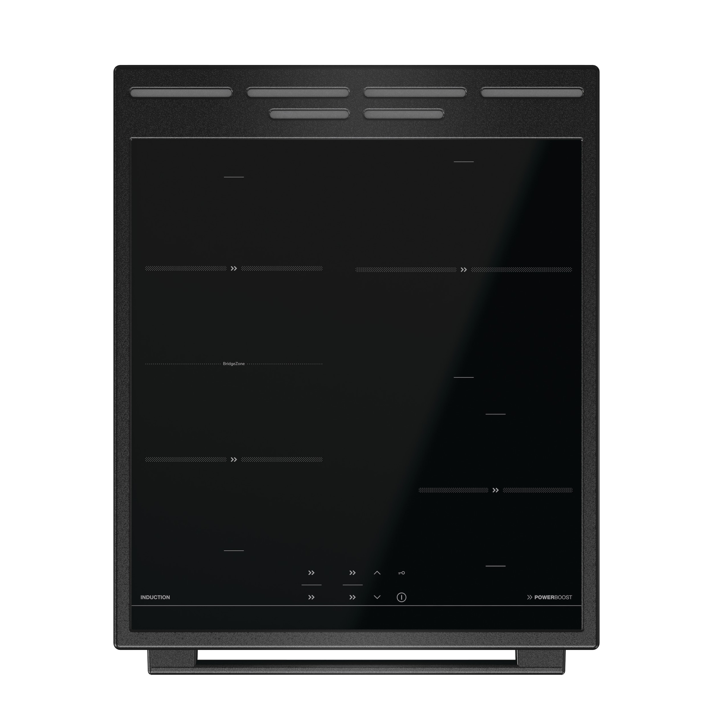 GORENJE Induktions-Standherd »MEKIS510IB« mit 1-fach-Teleskopauszug Aqua Clean 1 Stk. tlg. Standherd mit Induktionskochfeld und Teleskopauzug