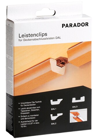 PARADOR Leisten-Befestigungsclips »24 Leistenclips«, (24 St.) kaufen