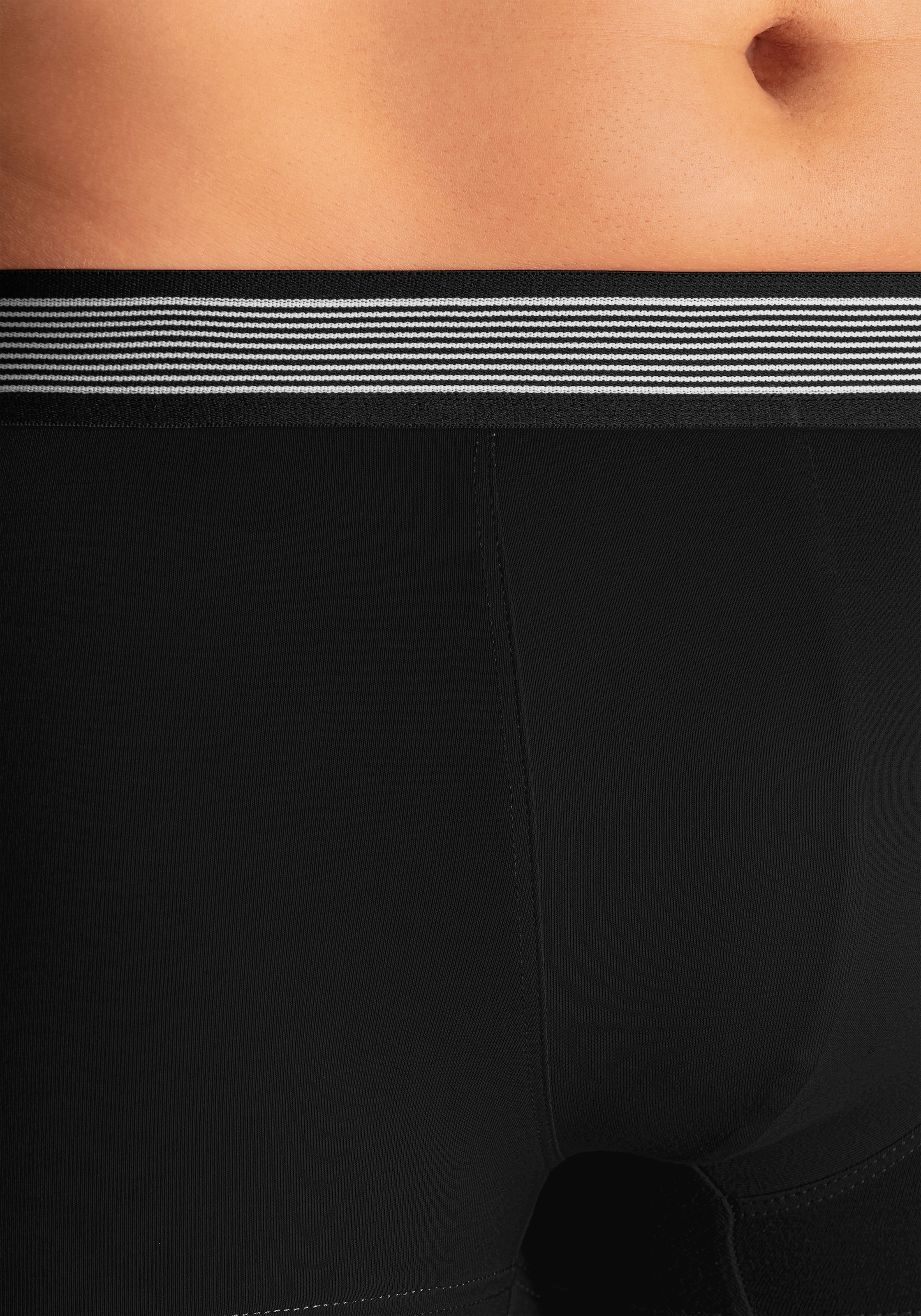 H.I.S Boxer »Boxershorts für Herren«, (Packung, 4 St.), mit gestreiftem Webbund
