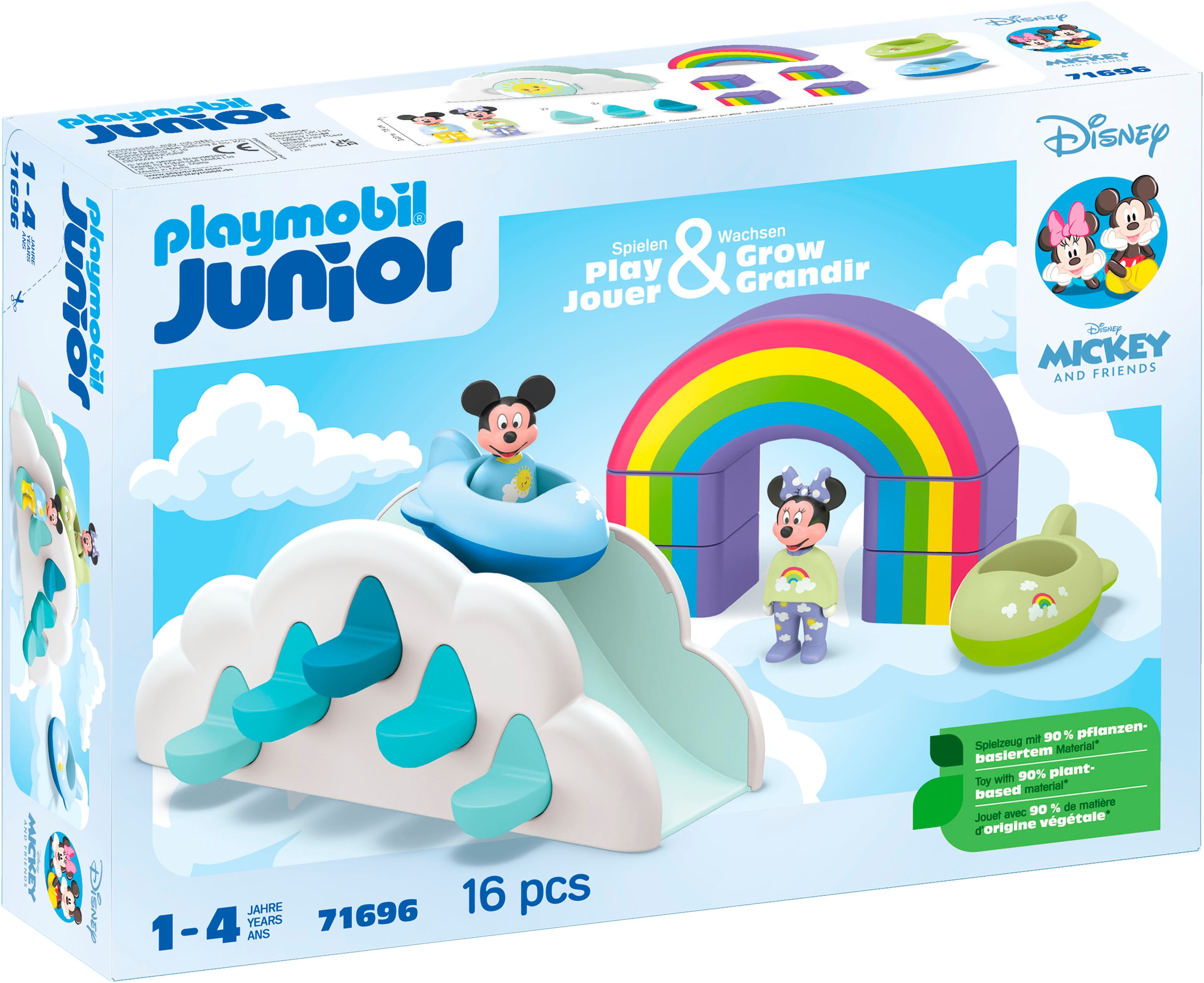 Konstruktions-Spielset »Mickys & Minnies Wolkenhaus (71696), JUNIOR & Disney«, (16...