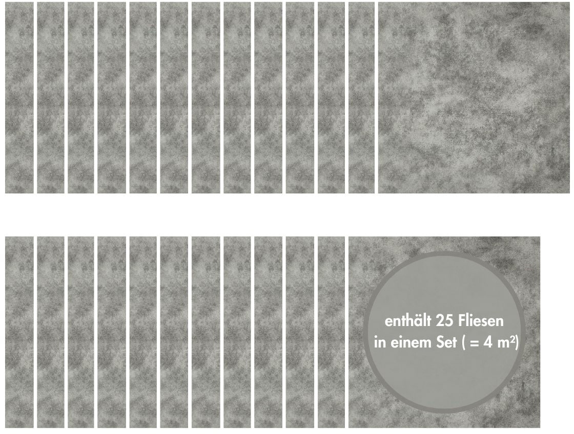 Nadelfilz«, strapazierfähig, 40x40 quadratisch, bei selbstklebend, »Colmar qm) Stück & 25 Teppichfliese Andiamo online robust (4 OTTO cm,
