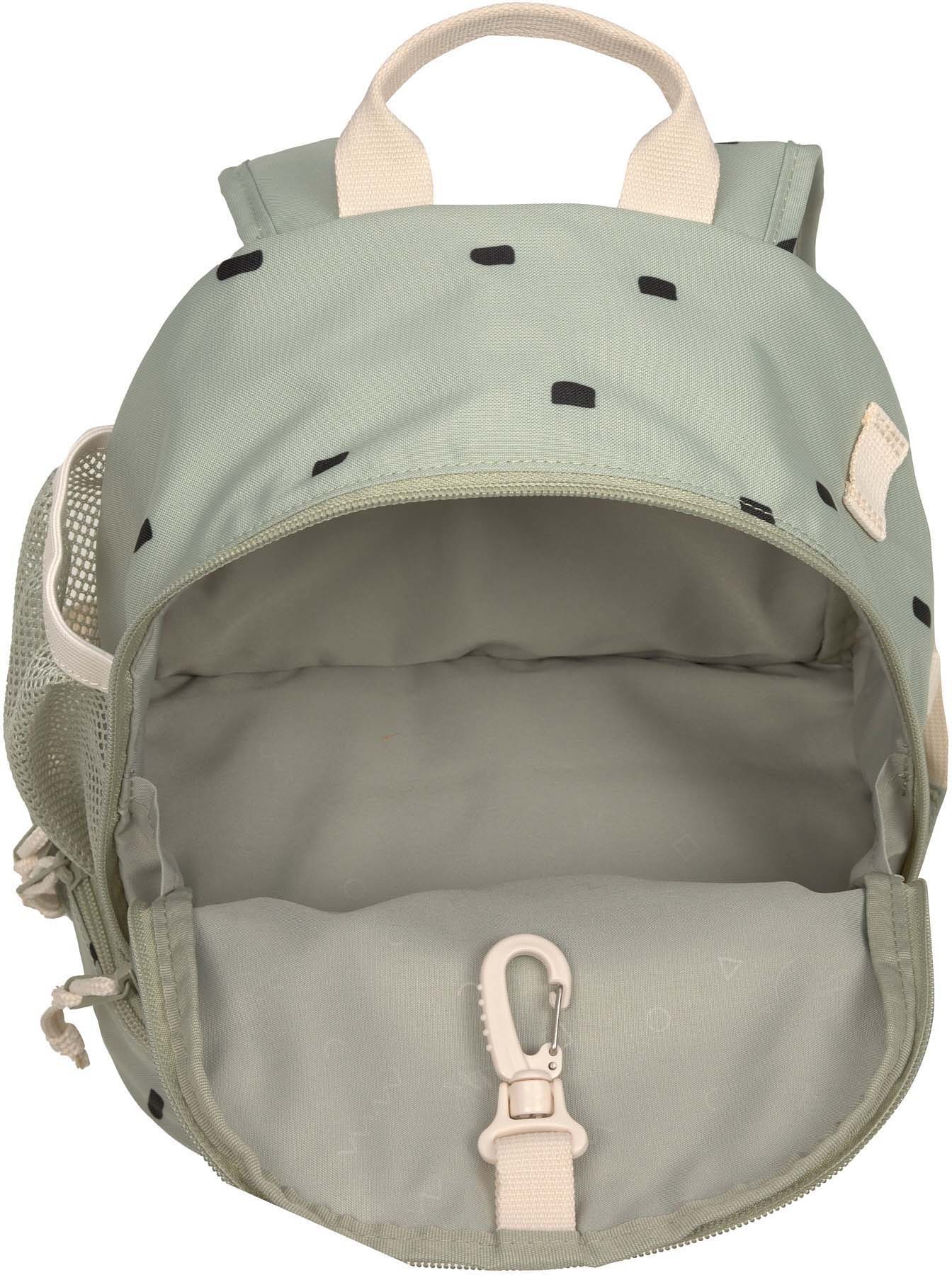 LÄSSIG Kinderrucksack »Happy Prints, Mini Backpack, Light Olive«