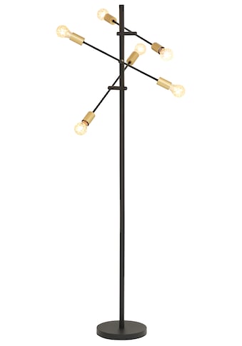 Leonique Stehlampe »Jarla«, E27, 1 St., Stehleuchte mit goldfarbenen Fassungen, Arme... kaufen