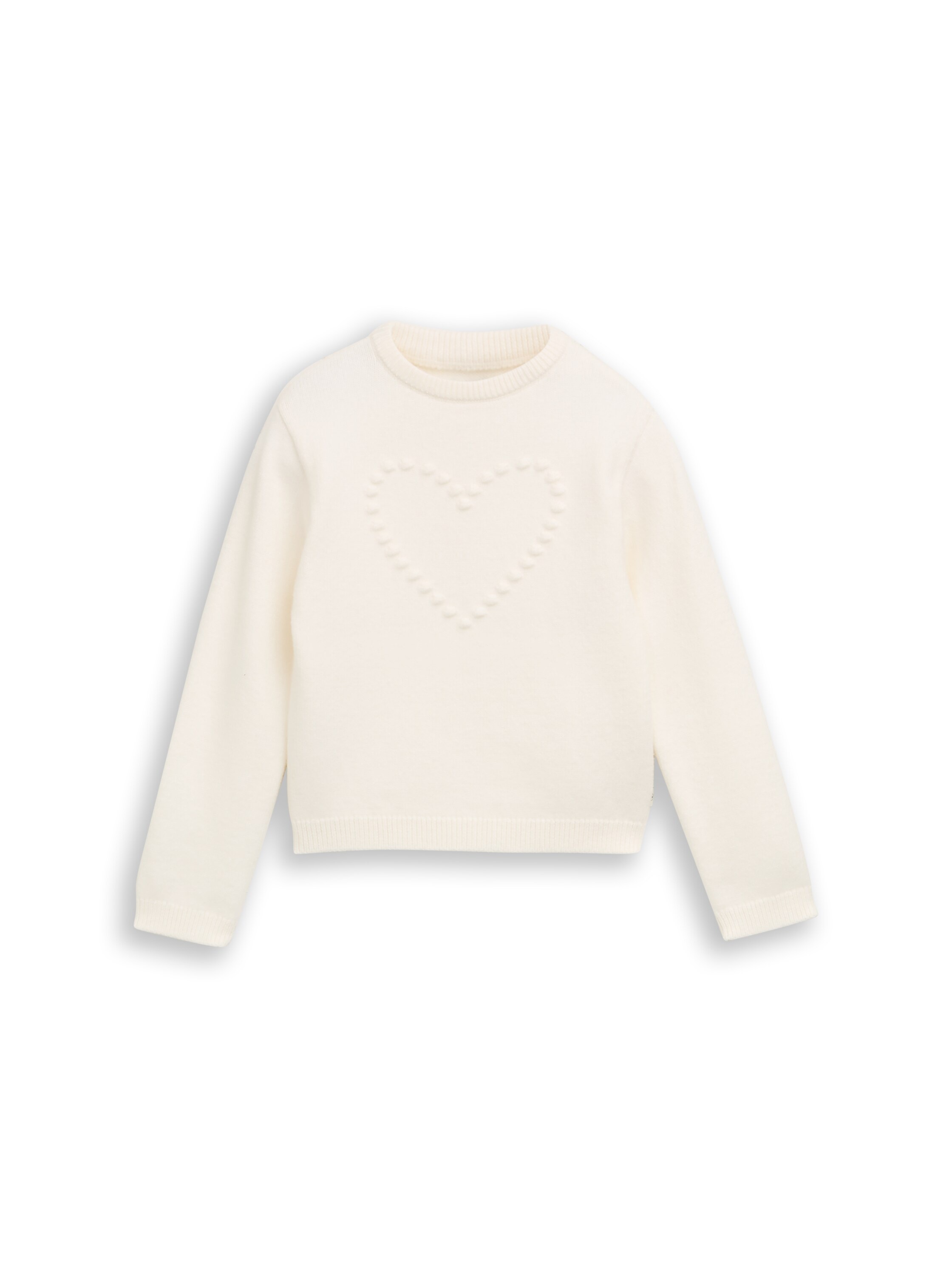 TOM TAILOR Jacquardpullover mit Herzmuster