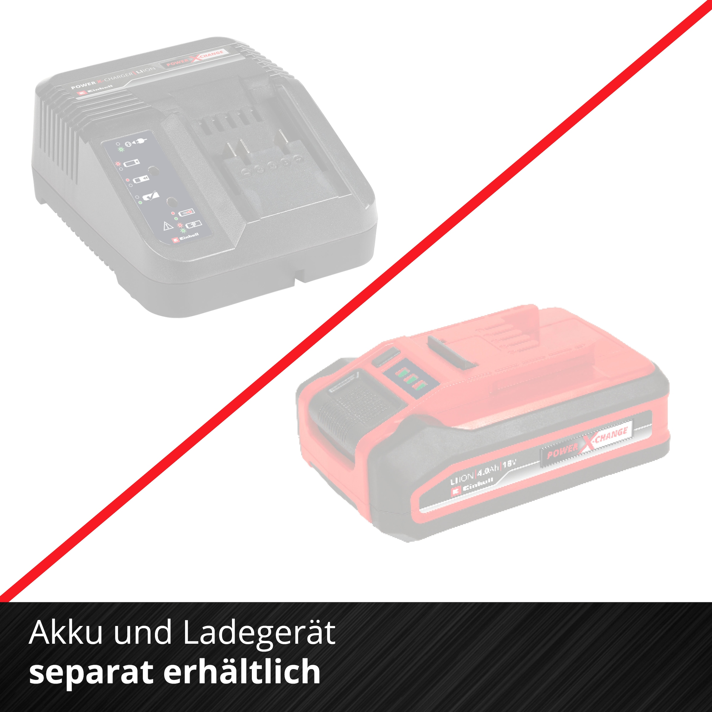 Einhell Kaffeepadmaschine »Power X-Change TE-CF 18 Li-Solo« 0,24 l Kaffeekanne Korbfilter